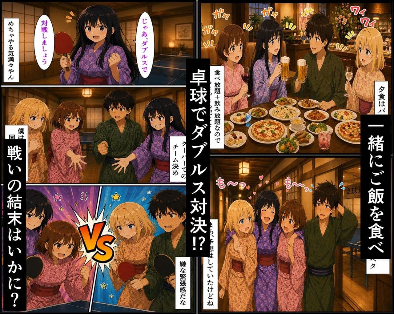 無防備すぎる同級生に、理性が追いつかなかった話 第14話「秋色の温泉旅行」 サンプル 3