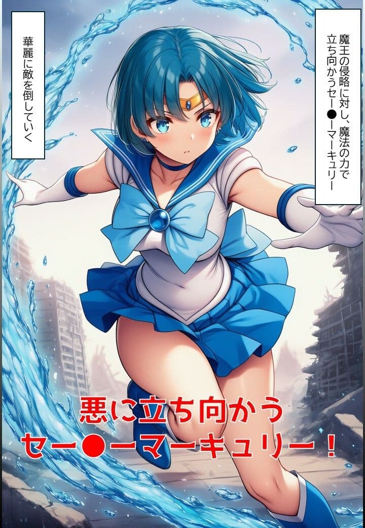 水星戦士の悪堕ち〜セー●ーマーキュリーの受難〜 サンプル 1