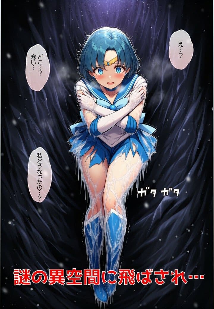水星戦士の悪堕ち〜セー●ーマーキュリーの受難〜 サンプル 5