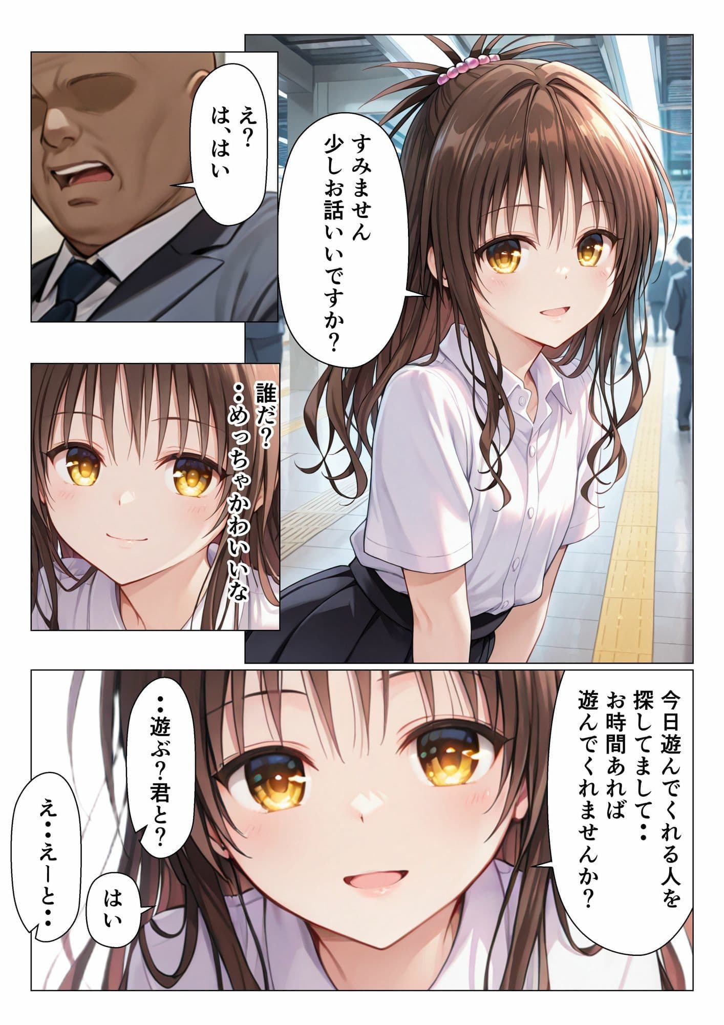 みかんの筆下ろし サンプル 4