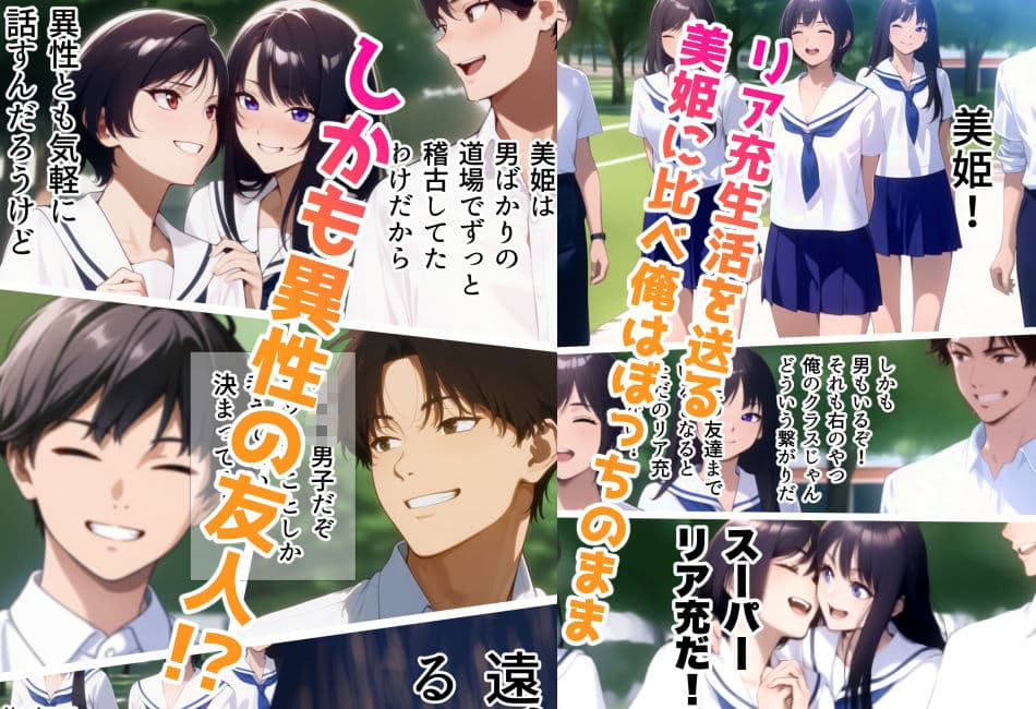 女子校生に蹴られるだけエピソード0 青春美姫と思春期巧也 サンプル 2