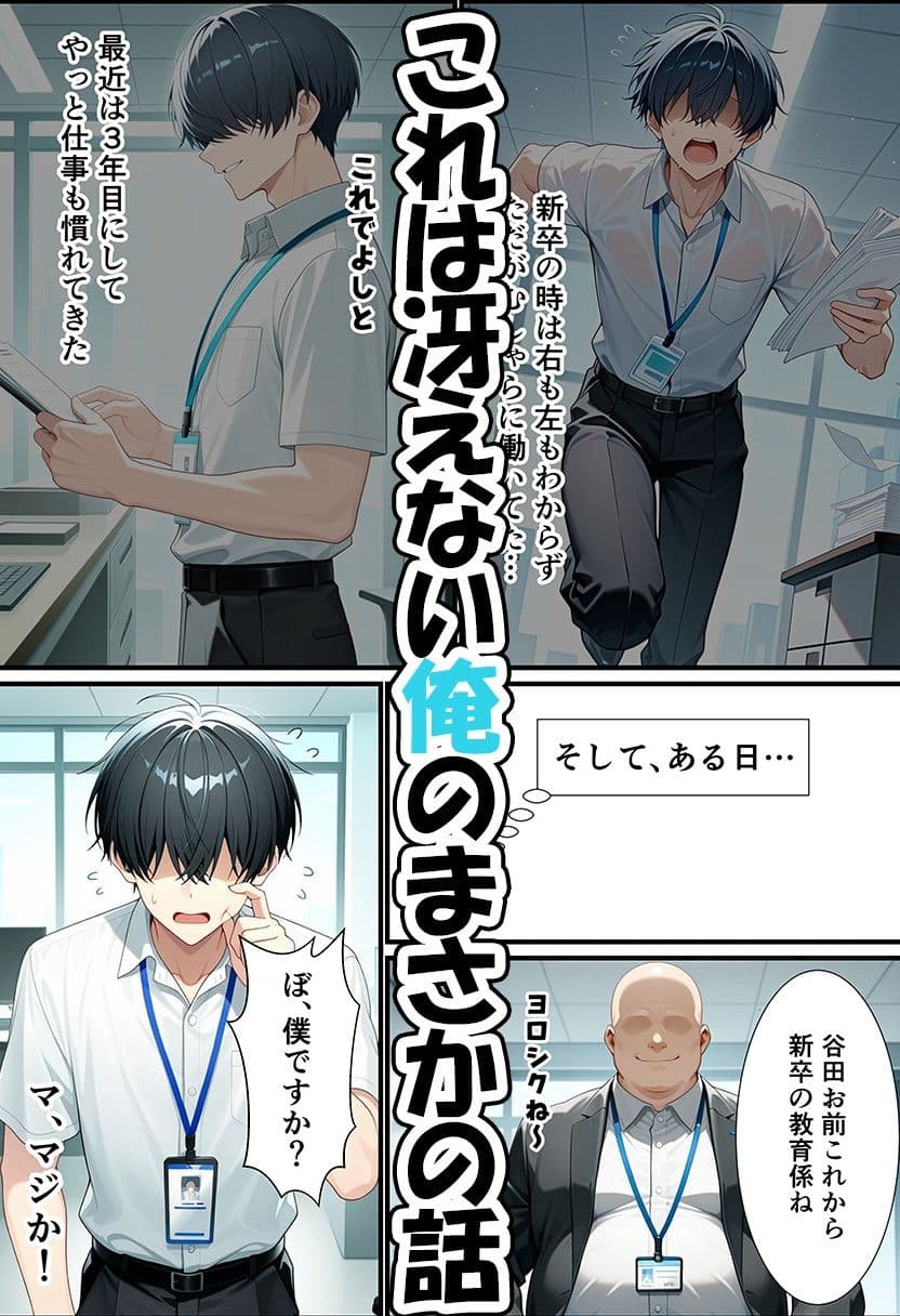 エッチで感じたことない新卒部下の巨乳ジト目ダウナーギャルと生ハメセックスしちゃった話 サンプル 1