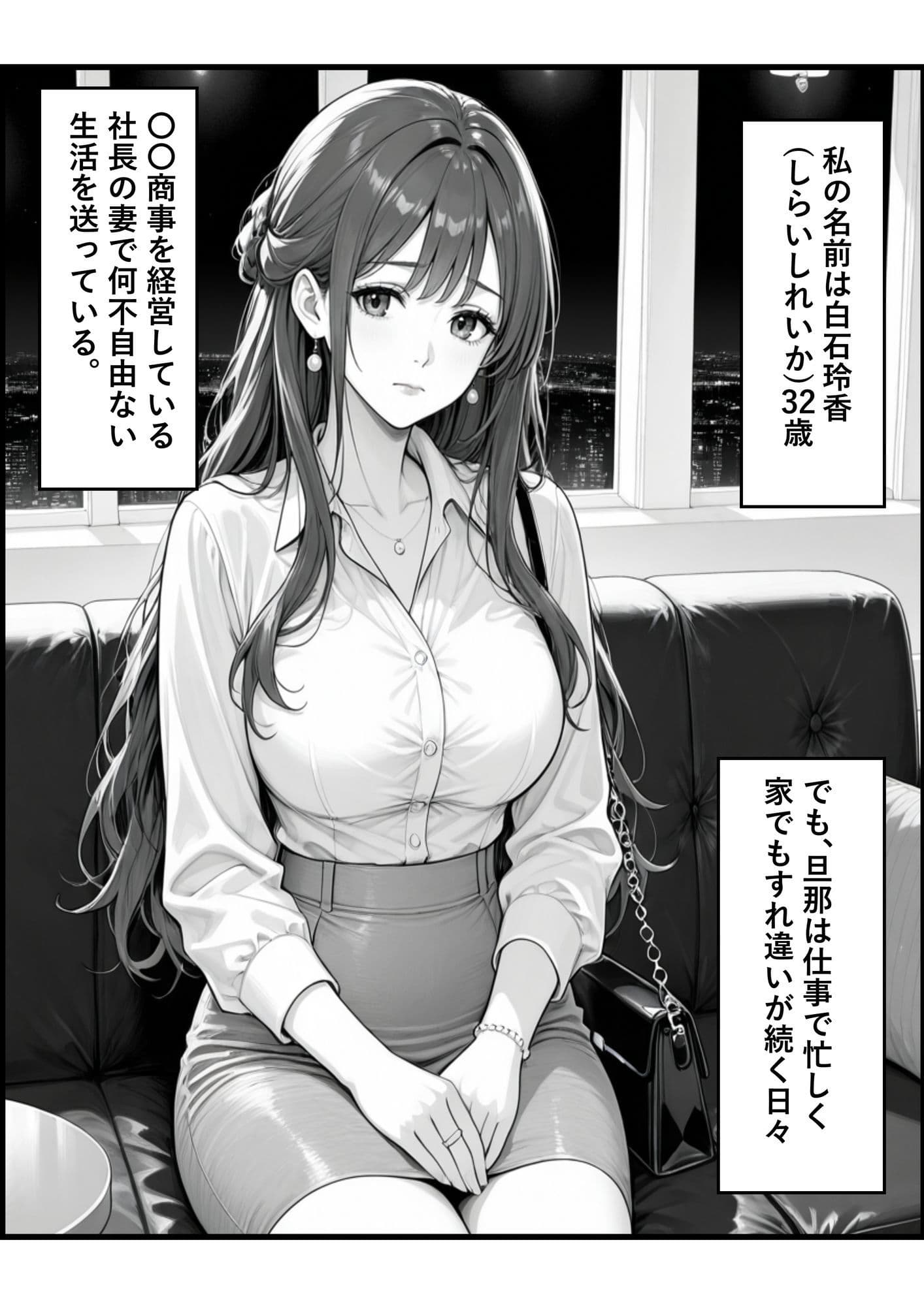 人妻デリバリー〜社長夫人（32）が壊されるまで〜 サンプル 1