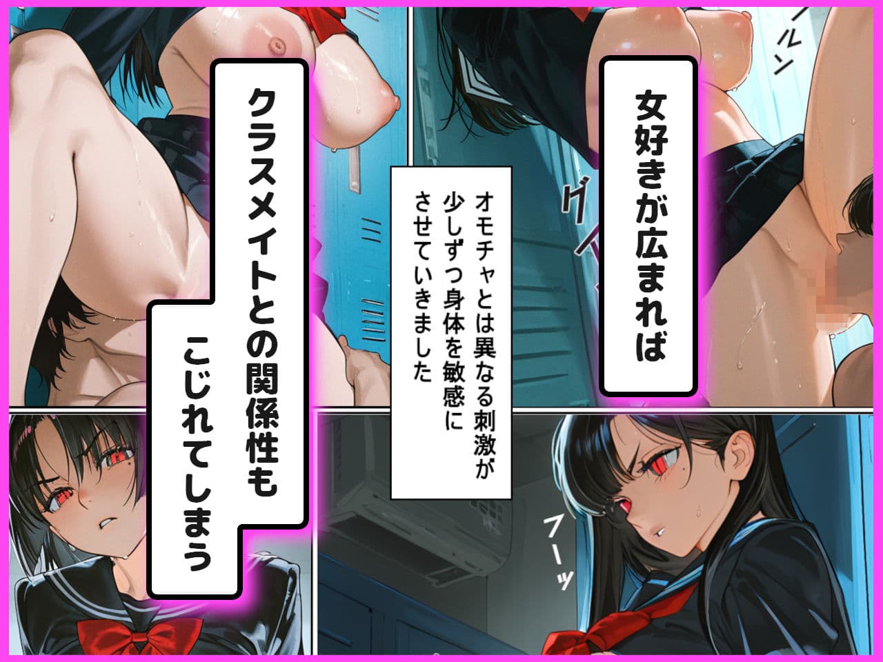 男女比1:20の終末貞操逆転世界で女の子好きな私が種付けされる話 サンプル 8