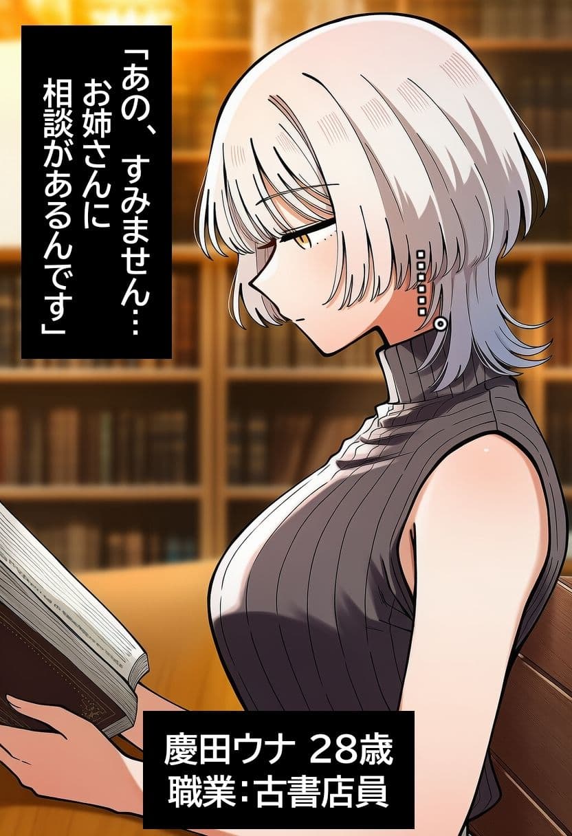 古書店員のダウナー系お姉さんに生中出ししまくって孕ませるまで。 サンプル 1