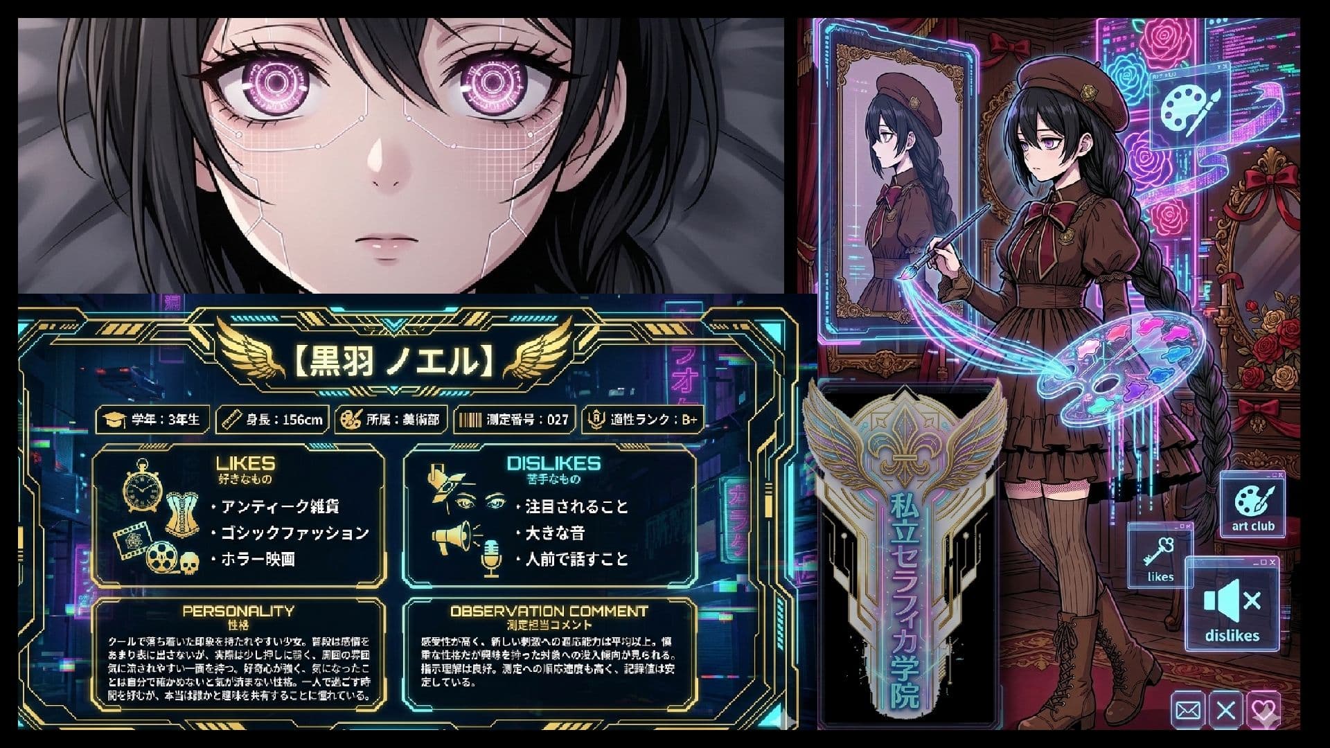 黒髪三つ編みを認識改編！残り●ー汁まで味わう異常検査〜私立セラフィカ学院  女子名鑑〜 サンプル 7