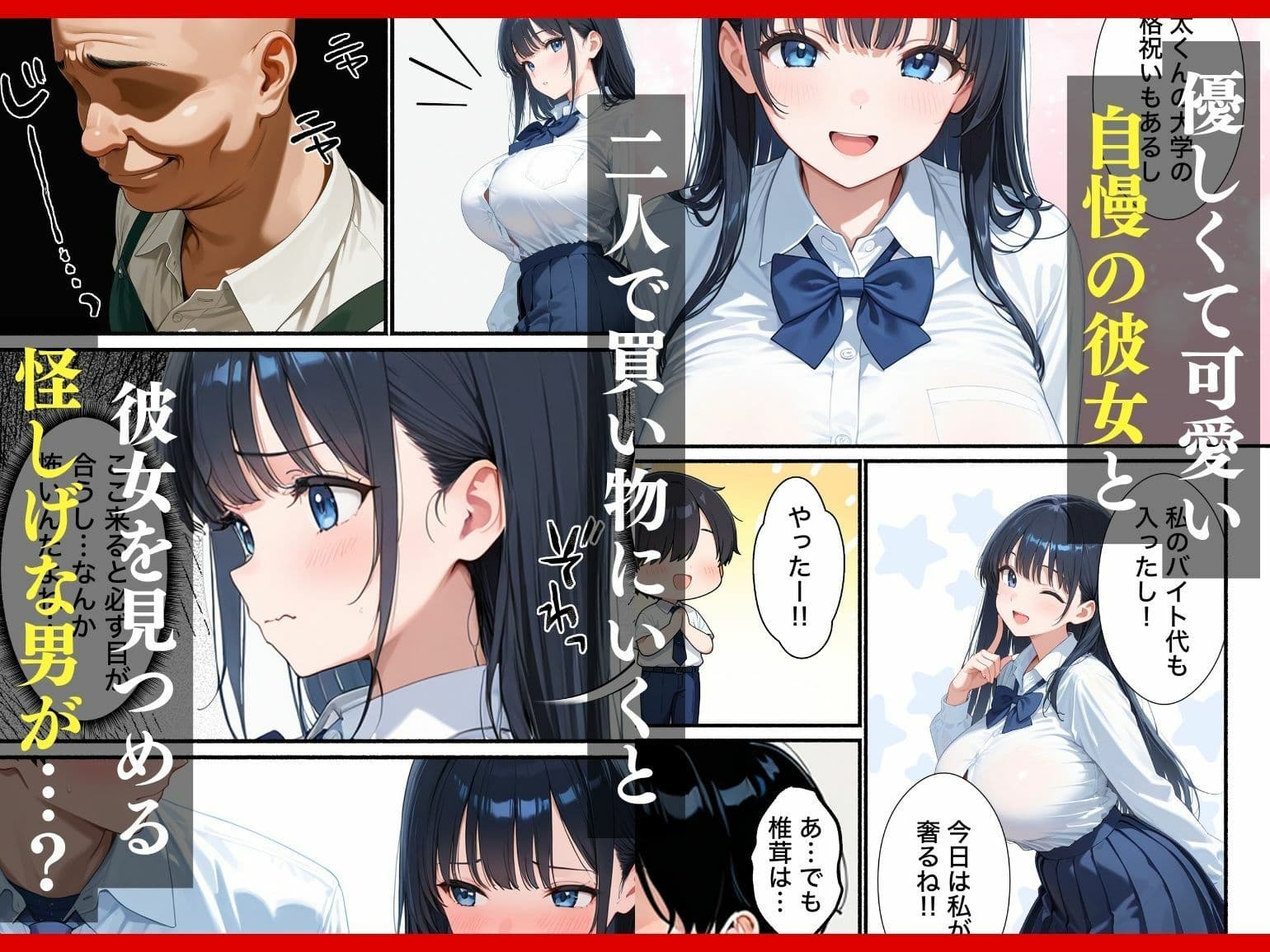 清楚系彼女が寝取られ絶頂しメス堕ちする話 サンプル 2