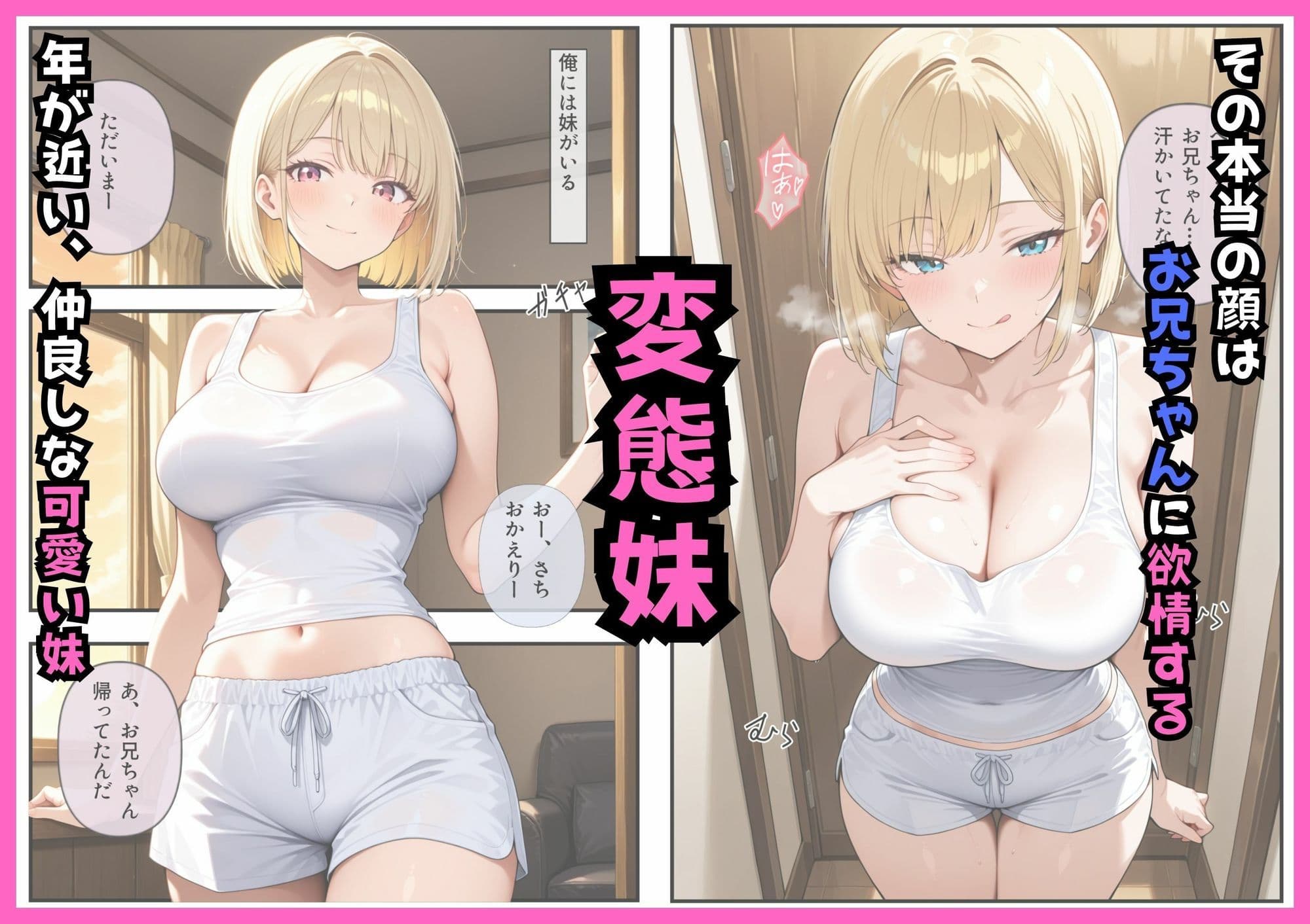 俺のことが好きすぎる妹に襲われたので中出し孕ませセックスをする！ サンプル 1