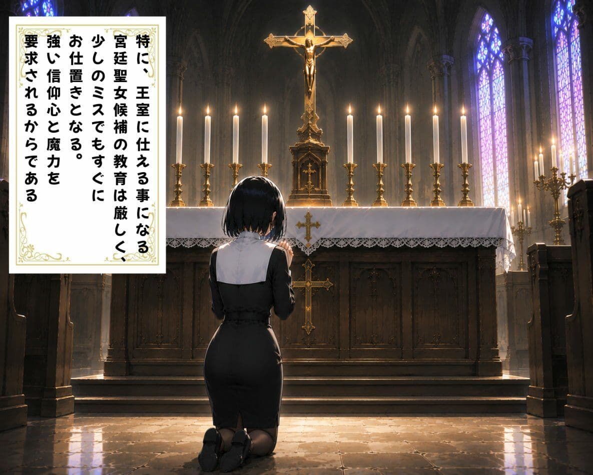 王立聖女育成学院のお仕置き サンプル 3
