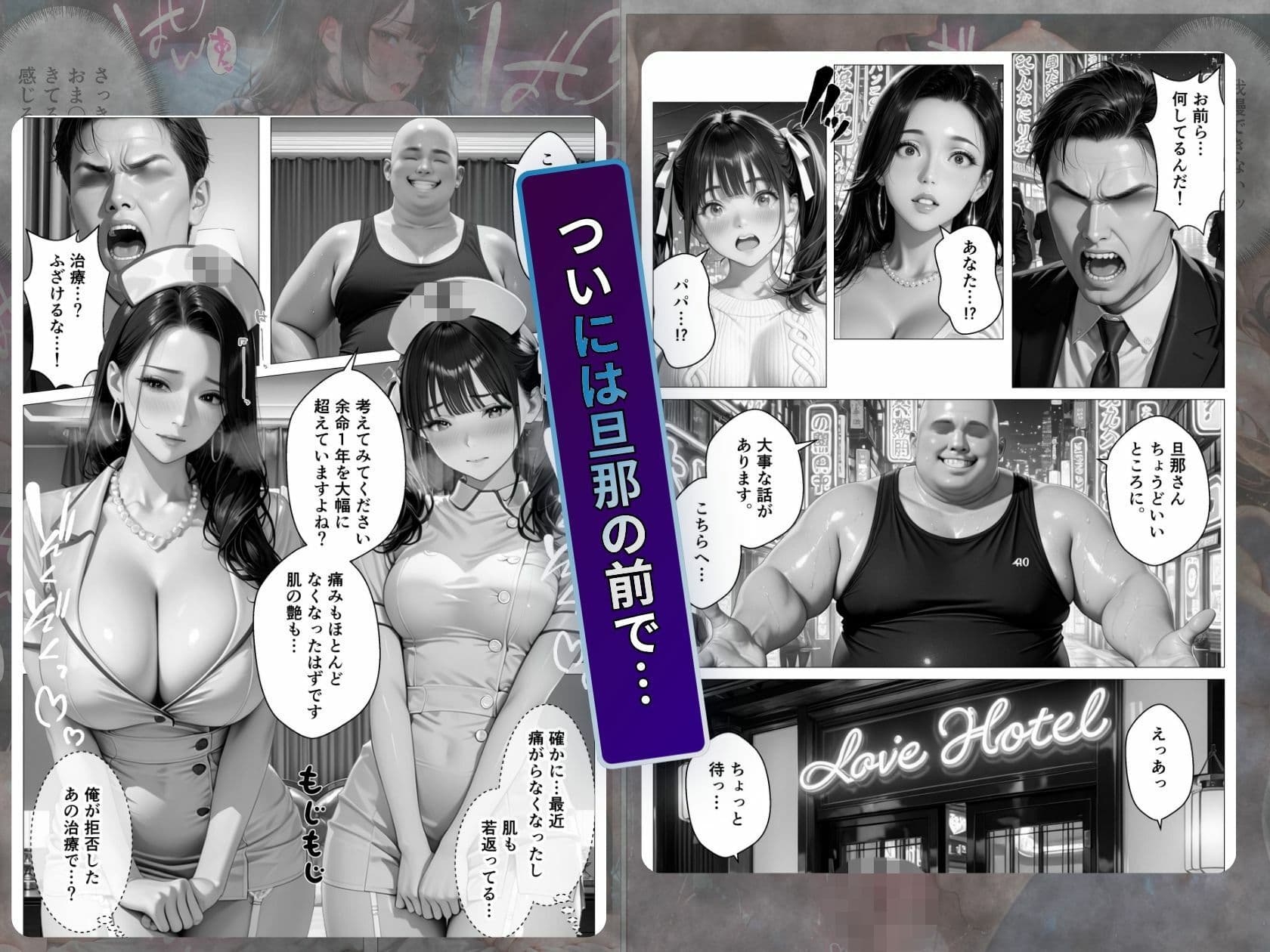 精液治療〜治療と称して放尿アクメするまで母娘を犯してみた〜 サンプル 7