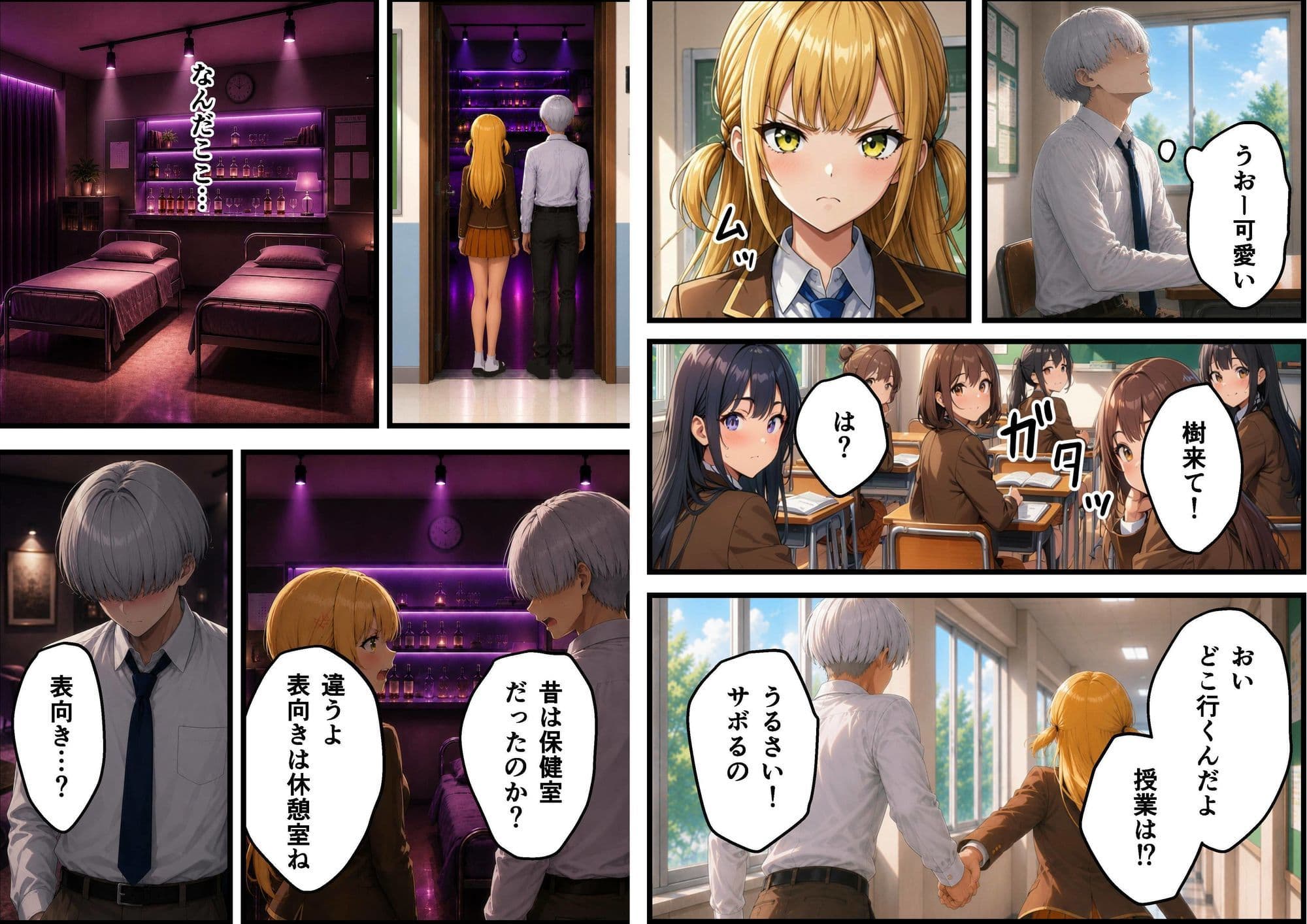 女子校に青一点 サンプル 4