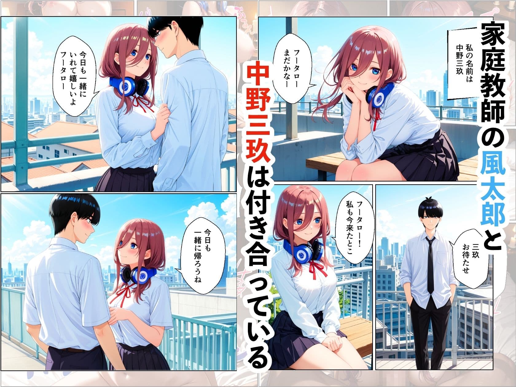 三玖寝取り調教〜パパ活がきっかけでメス堕ち〜 サンプル 1