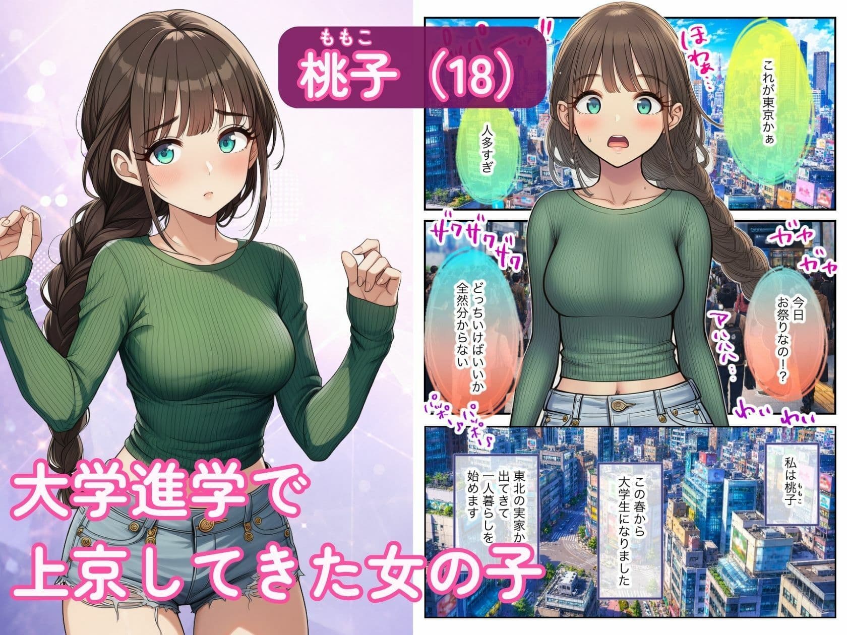アダルトライブチャットやったら人生変わった（前篇） サンプル 1