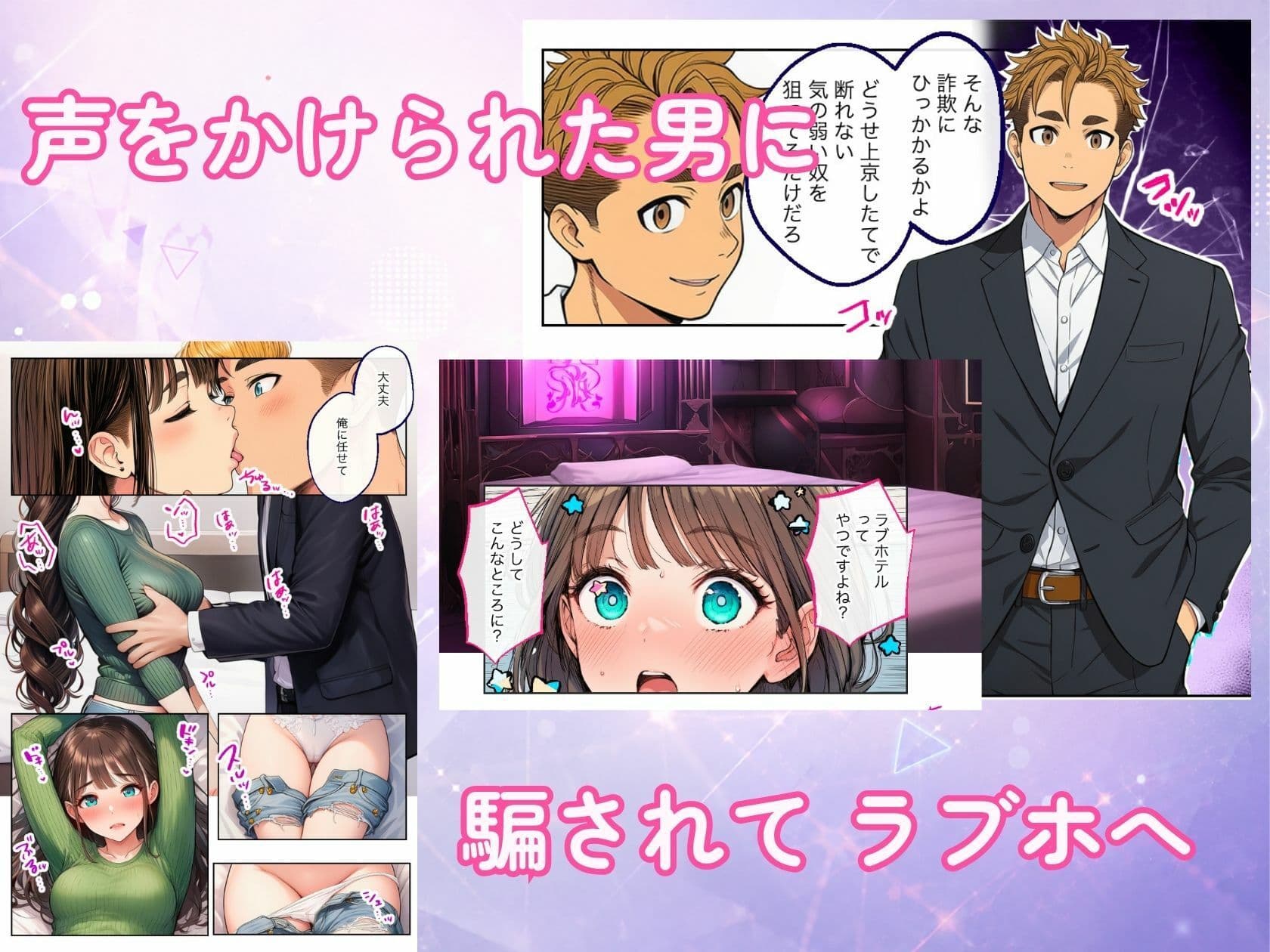 アダルトライブチャットやったら人生変わった（前篇） サンプル 2