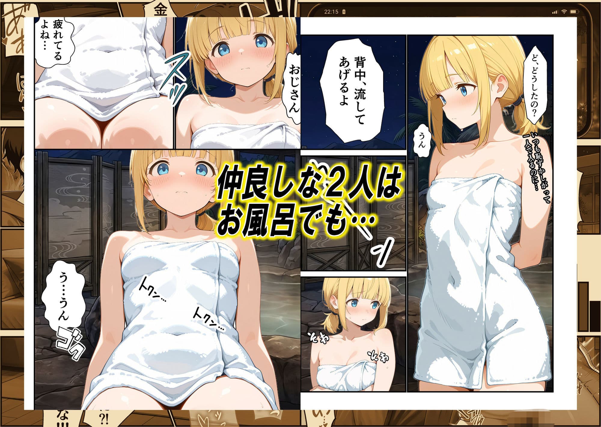 ビーチリゾートde金髪ちゃんといちゃいちゃする話 サンプル 5