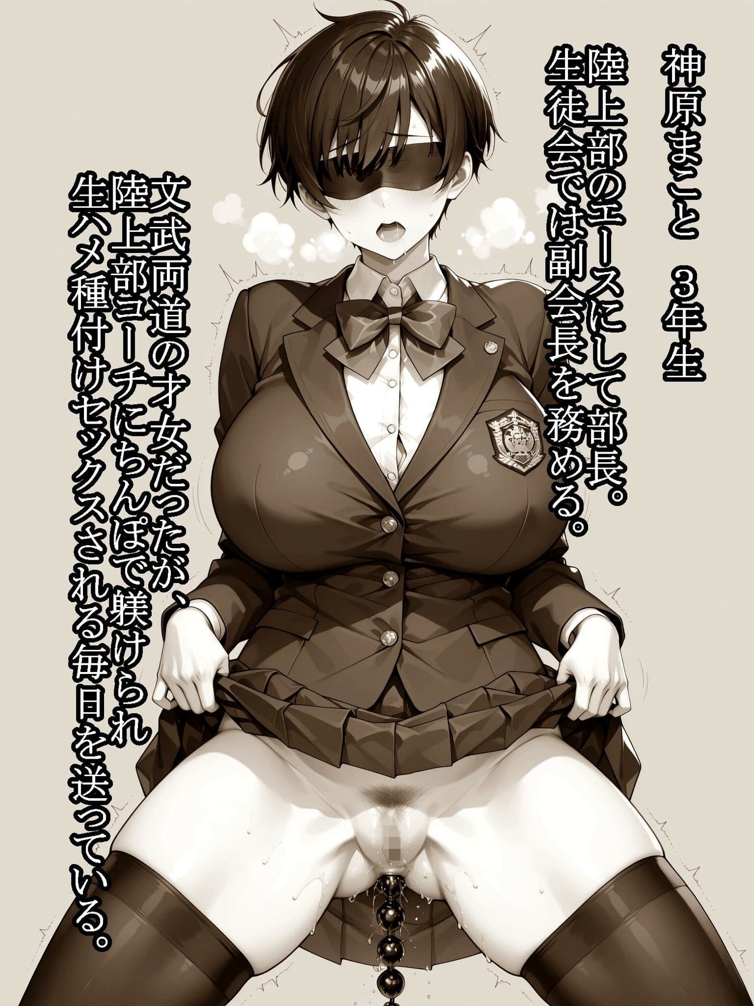 ボーイッシュな彼女を肉便器に堕とすまで 3 サンプル 1