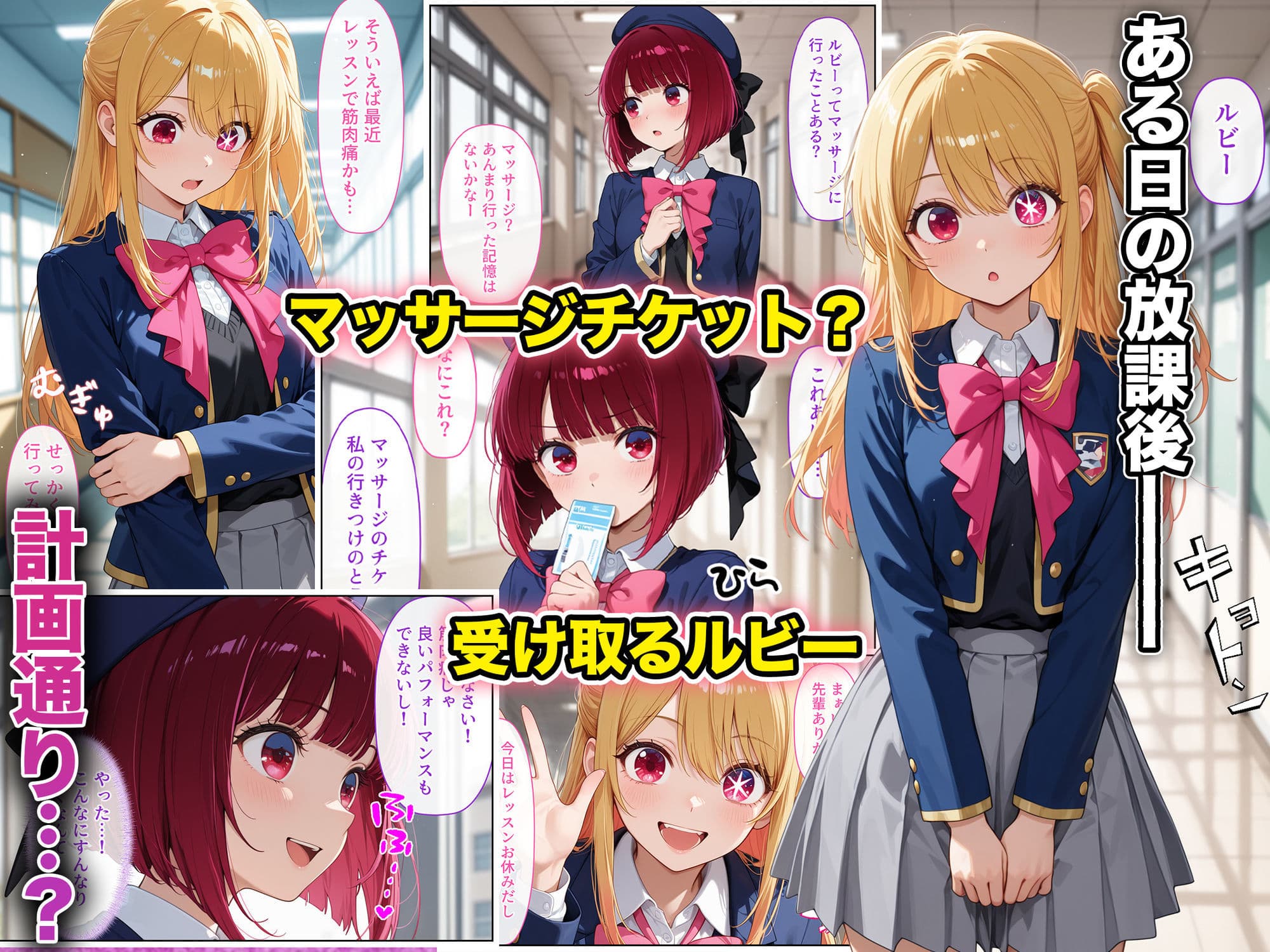 現役JKアイドルが媚薬マッサージに沼って自らおかわりを求めメスになった話  〜前編〜 サンプル 1
