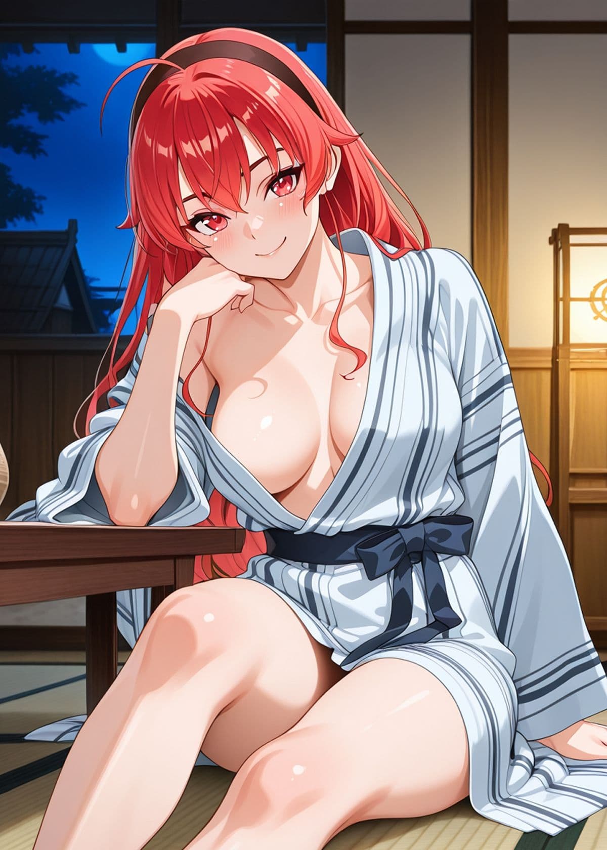 純愛転生AI版 異世界行ったらエリスと結婚 初夜にイチャラブして愛を確かめあう サンプル 10
