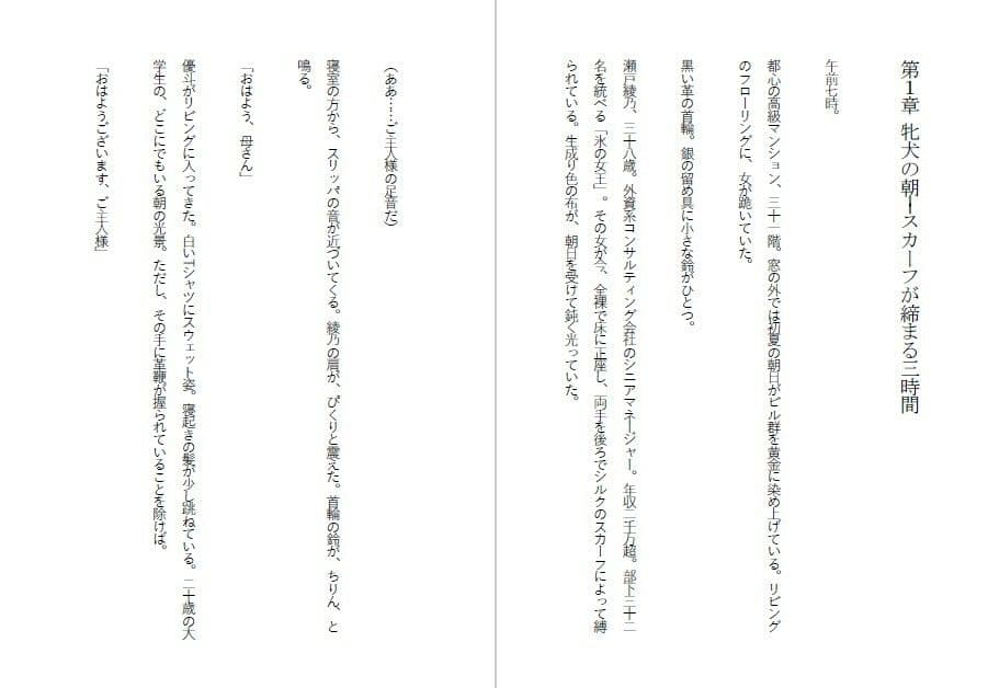 母親調教・息子に飼われる外資系エリート サンプル 2