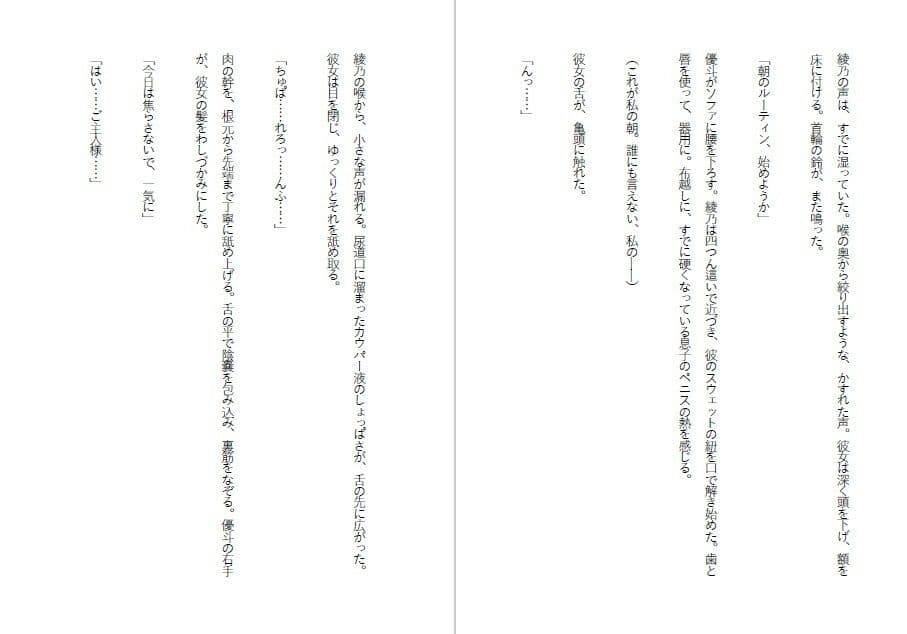 母親調教・息子に飼われる外資系エリート サンプル 3