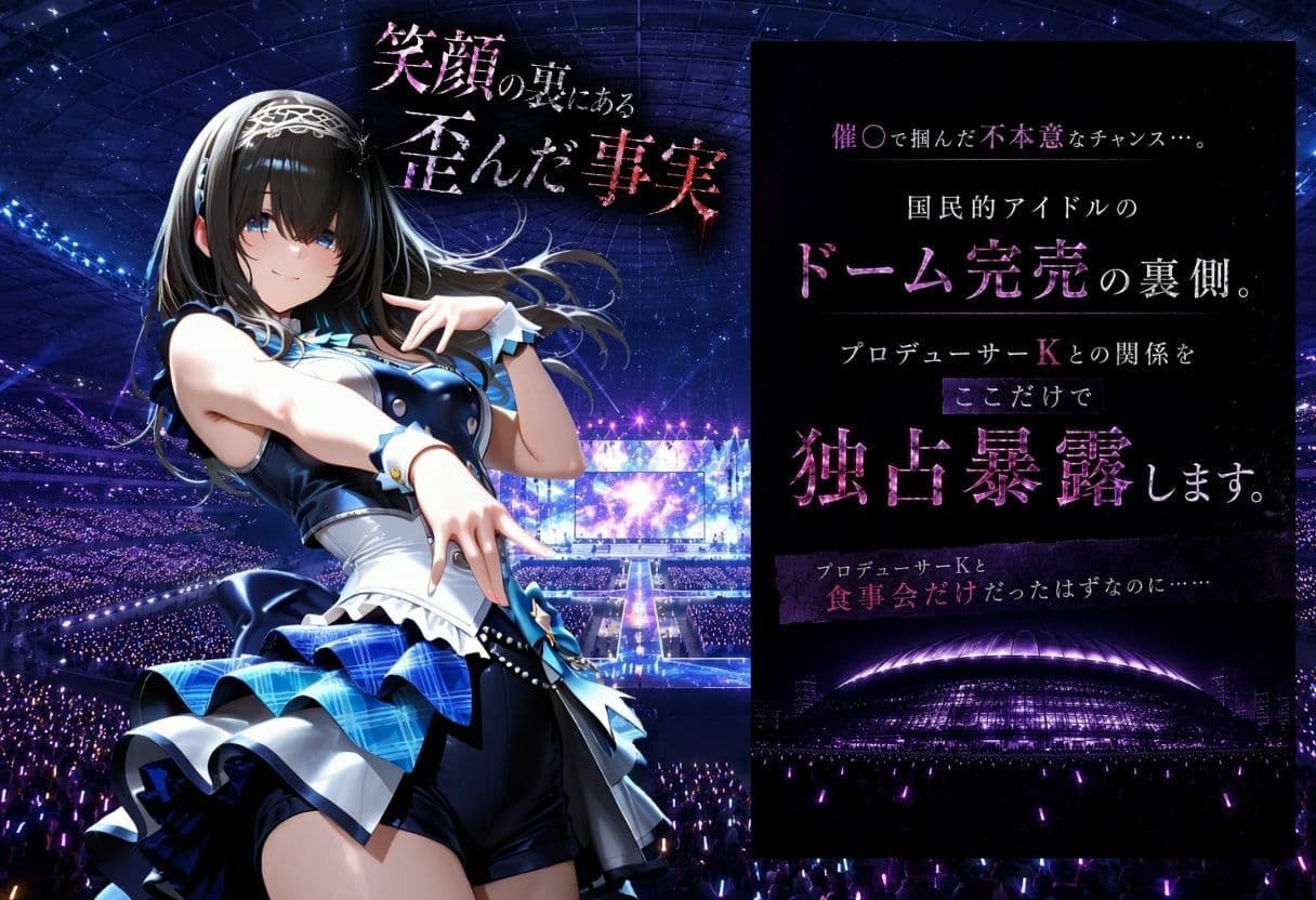 アイドルの闇・・・大舞台ステージを勝ち取るため枕営業 サンプル 1