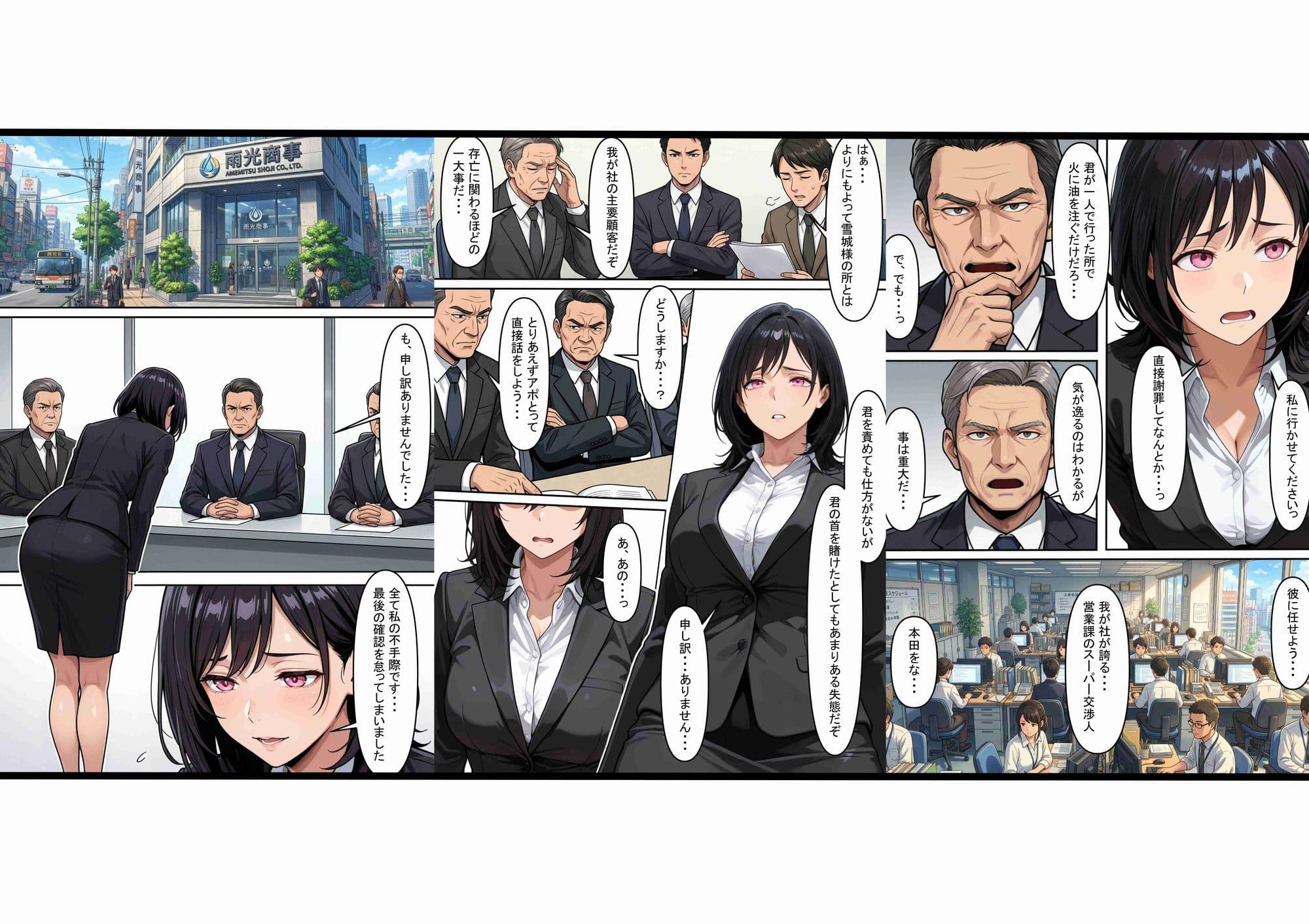 愛されたい、という渇望 〜人妻の秘められた情事〜 サンプル 6