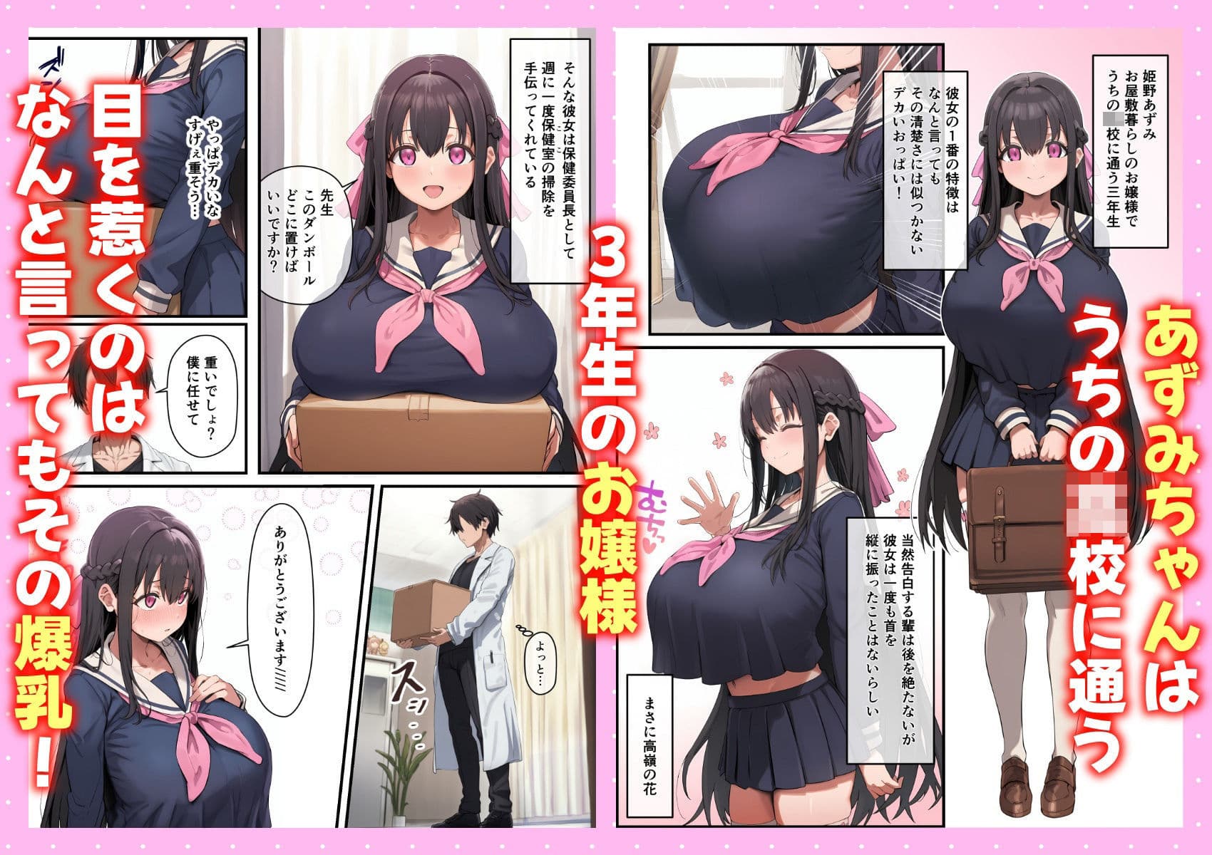 お嬢様JKの母乳管理をする話 サンプル 1