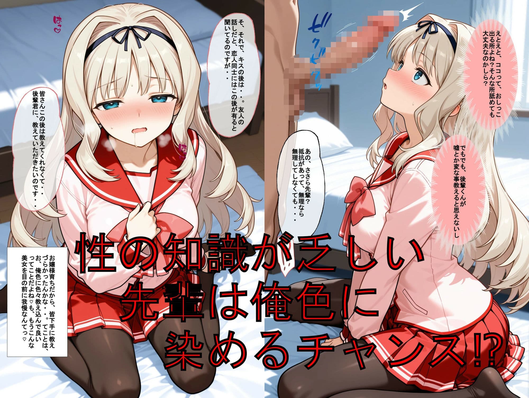 推しキャラ召喚した俺! 無知で健気な先輩と甘美で最高なエッチを 〜久〇川 ささら〜 サンプル 3