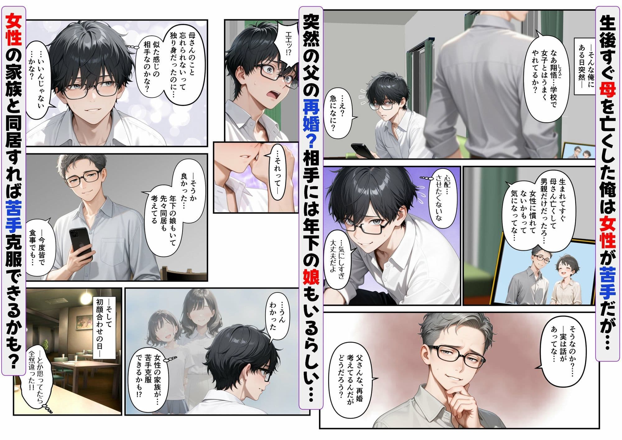 女性が苦手な俺にかわいい巨乳ギャルの義妹ができて一線超えて生ハメ中出しした話 サンプル 1