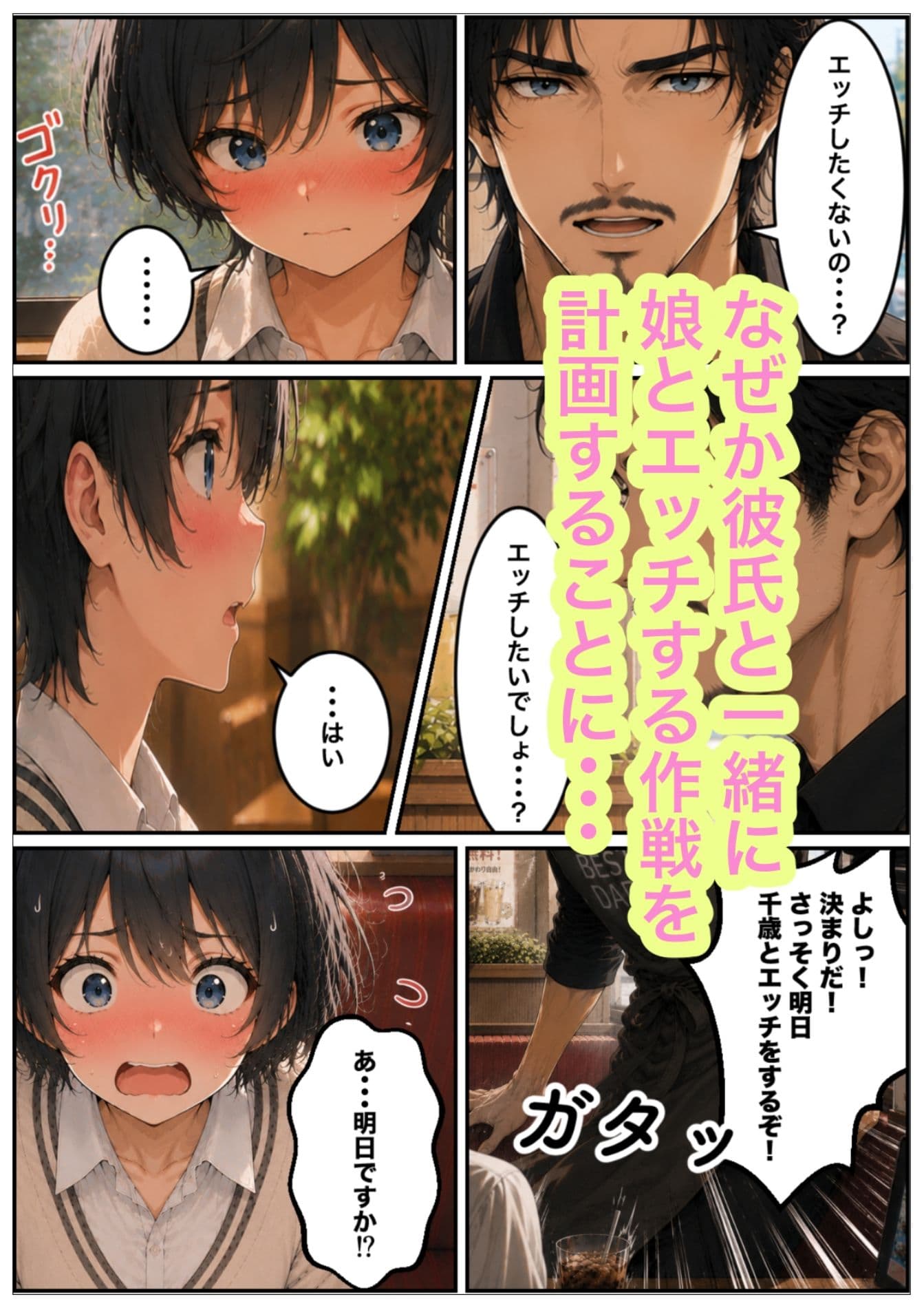 娘が可愛すぎて、父は今日も空回る。 サンプル 5