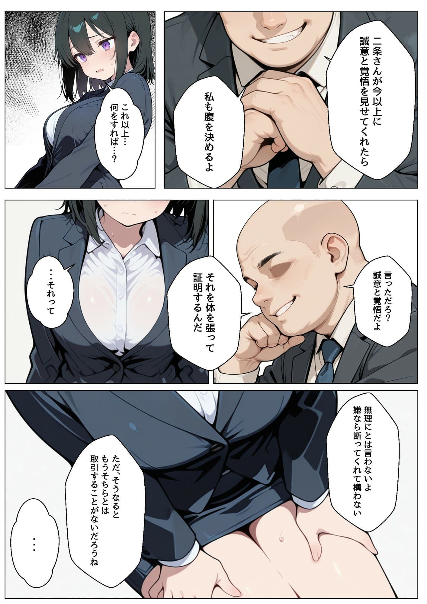 後輩彼女のNTR枕営業 サンプル 3