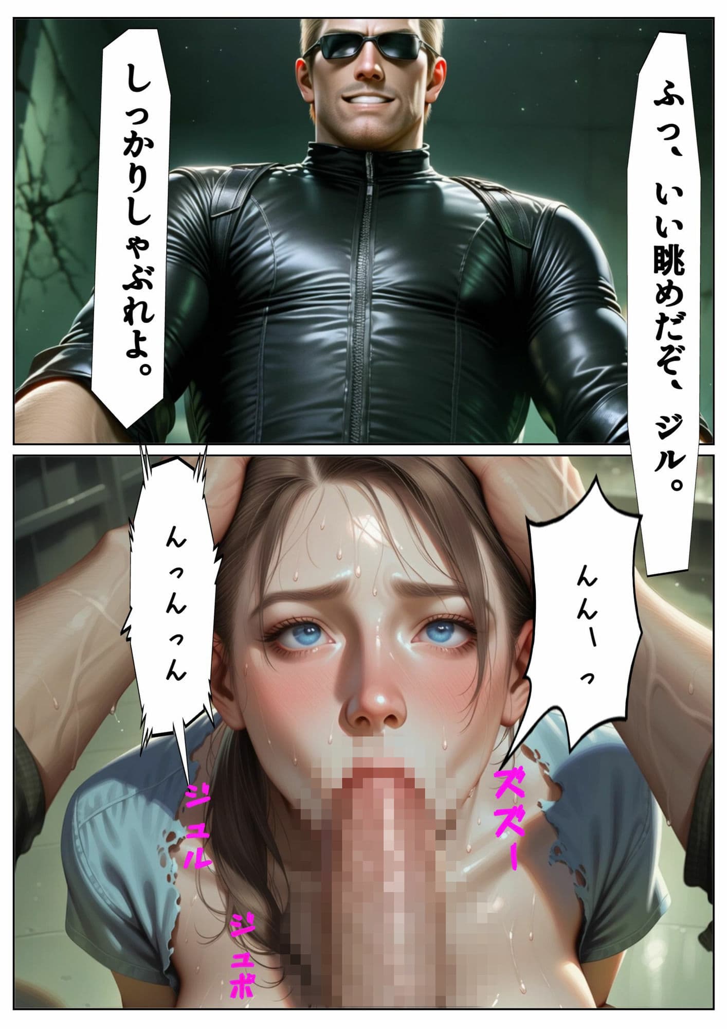 The dark side of RE5 〜ジ〇・バレンタインの消し去りたい過去〜 サンプル 3