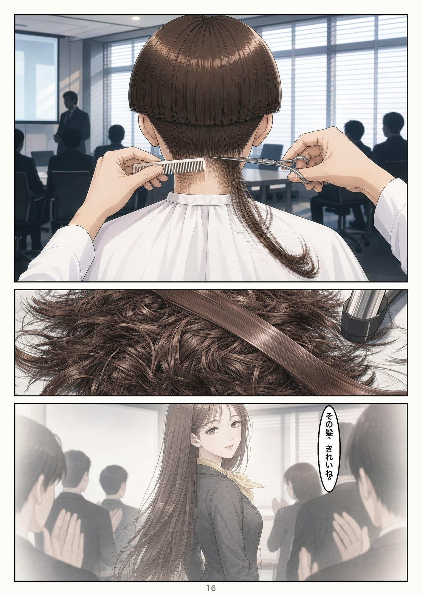 詫び髪 第一話「けじめ」 サンプル 2