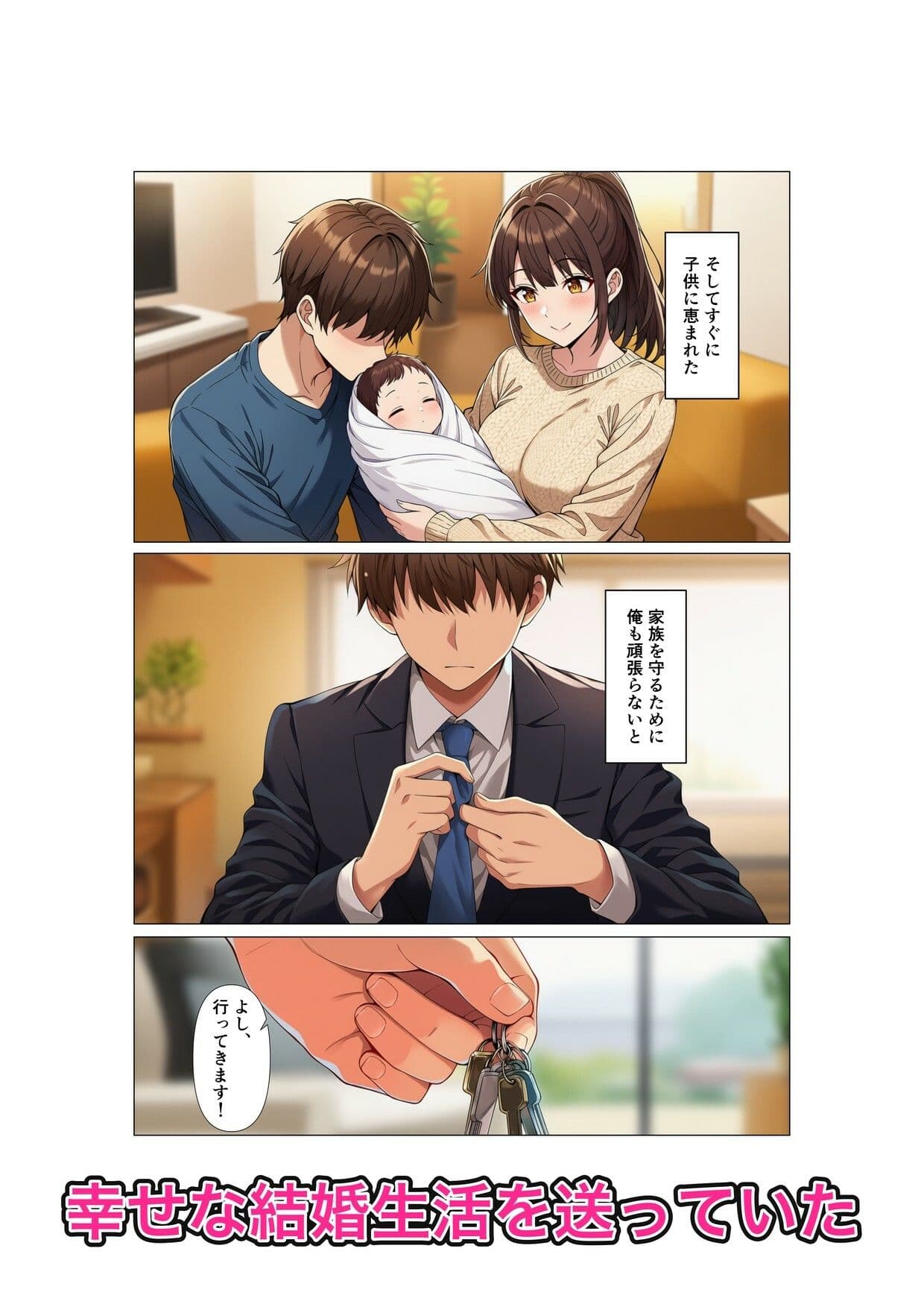 トラレヅマ 〜狙われた育休明けの陽キャ妻〜 サンプル 3
