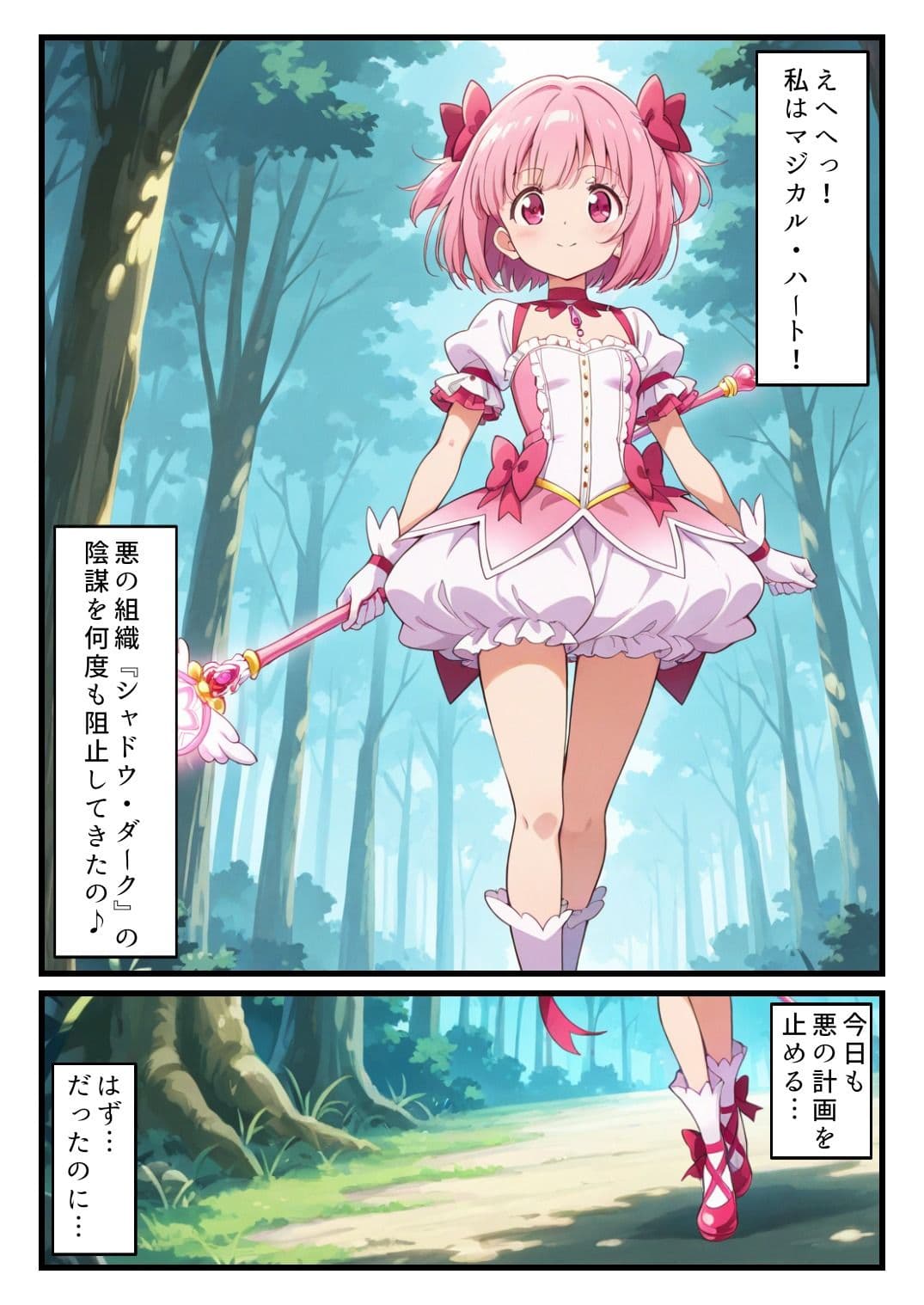 敗北魔法少女〜マジカル・ハートが粉砕され、肉便器に堕ちるまで〜 サンプル 1