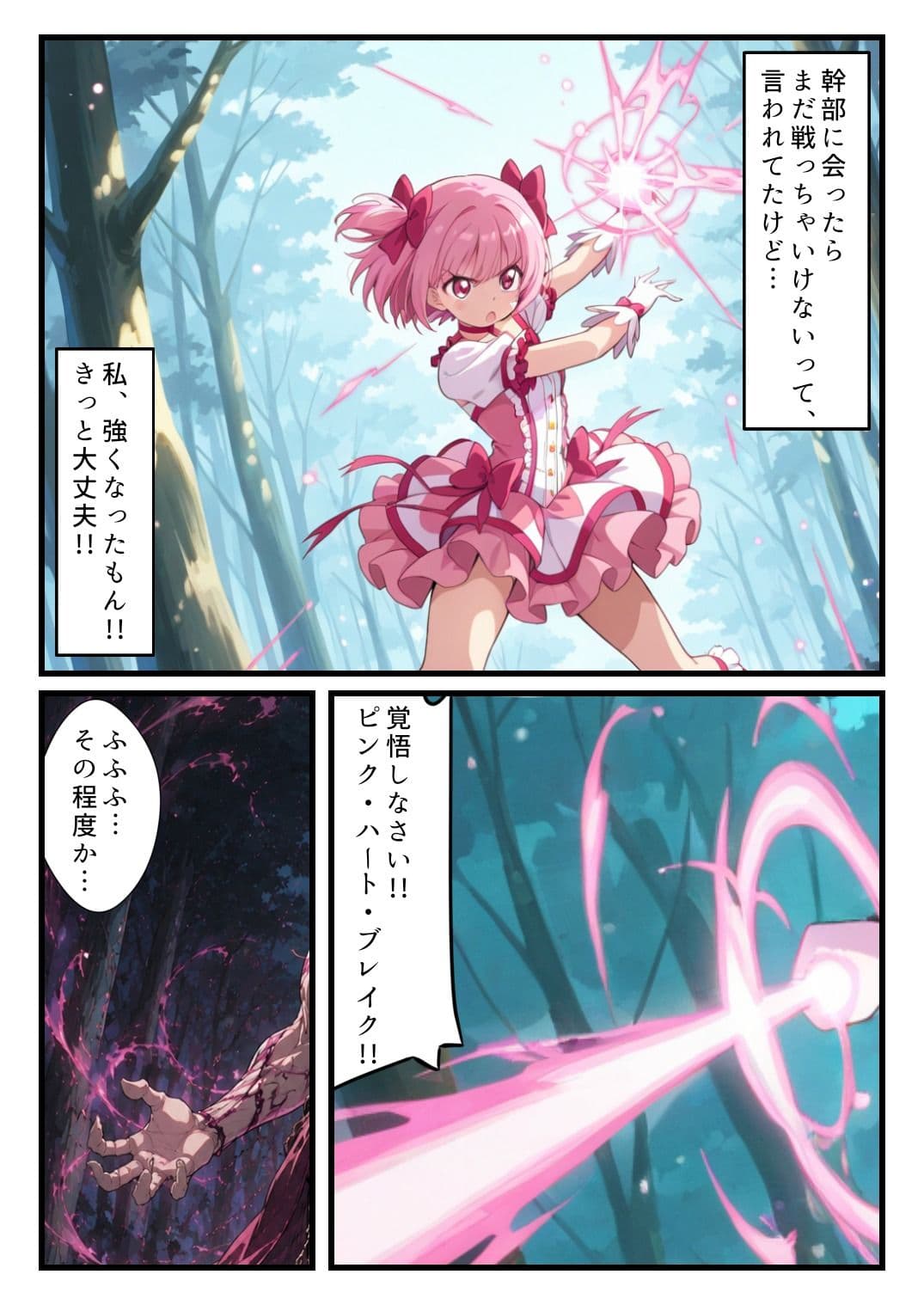 敗北魔法少女〜マジカル・ハートが粉砕され、肉便器に堕ちるまで〜 サンプル 5