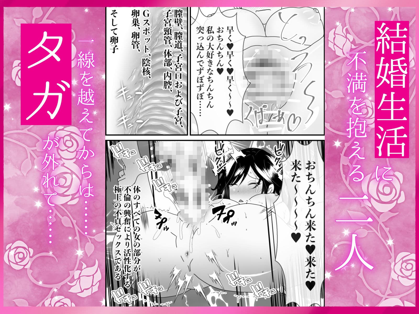 結婚に不満があるので寝取られ不倫ナマ中出し〜もうどうにでもなれ〜後先考えず『気持ちよさ最優先中出し』 サンプル 1