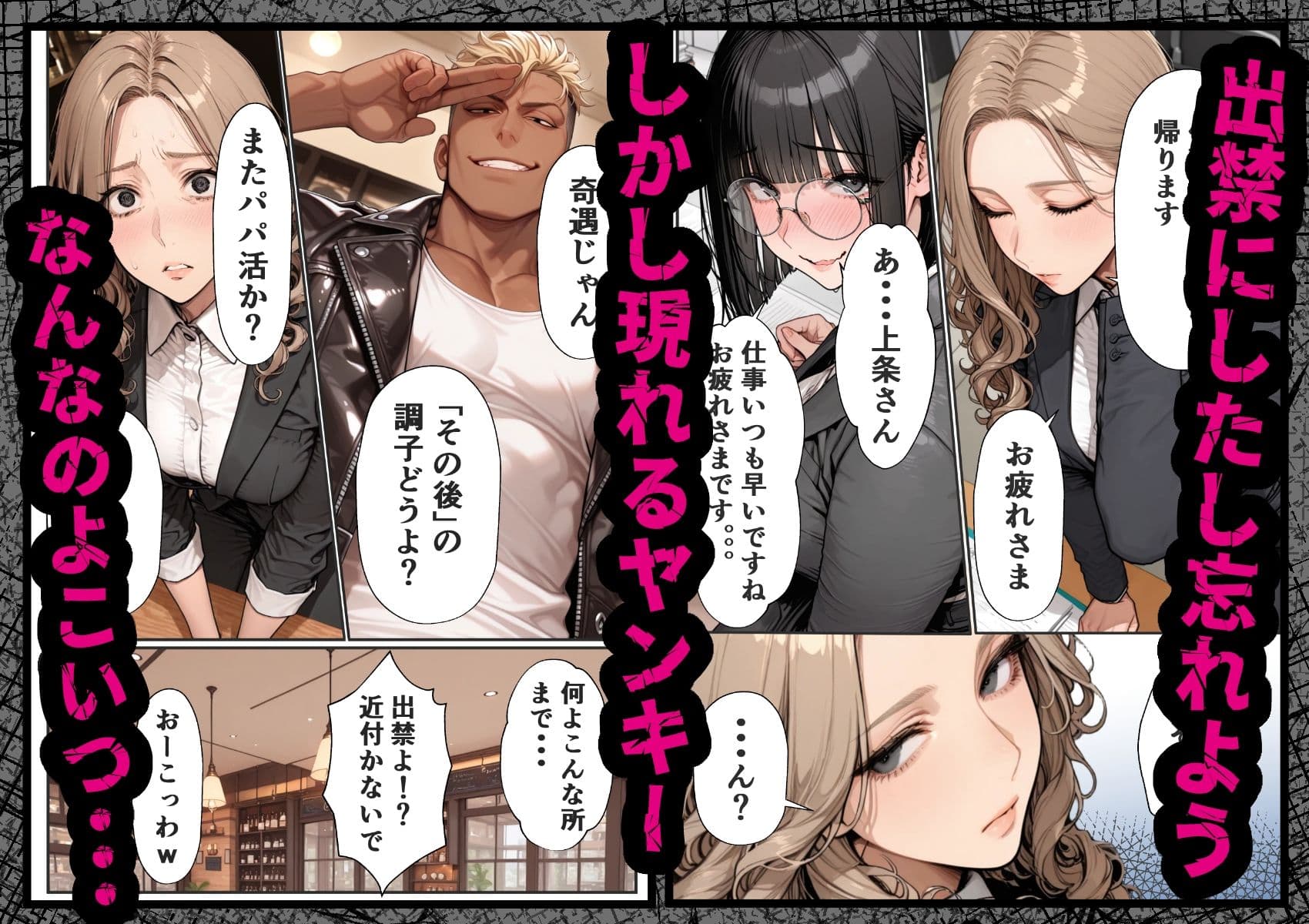 パパ活狩り。バリキャリ爆美女を全破壊する話 サンプル 9