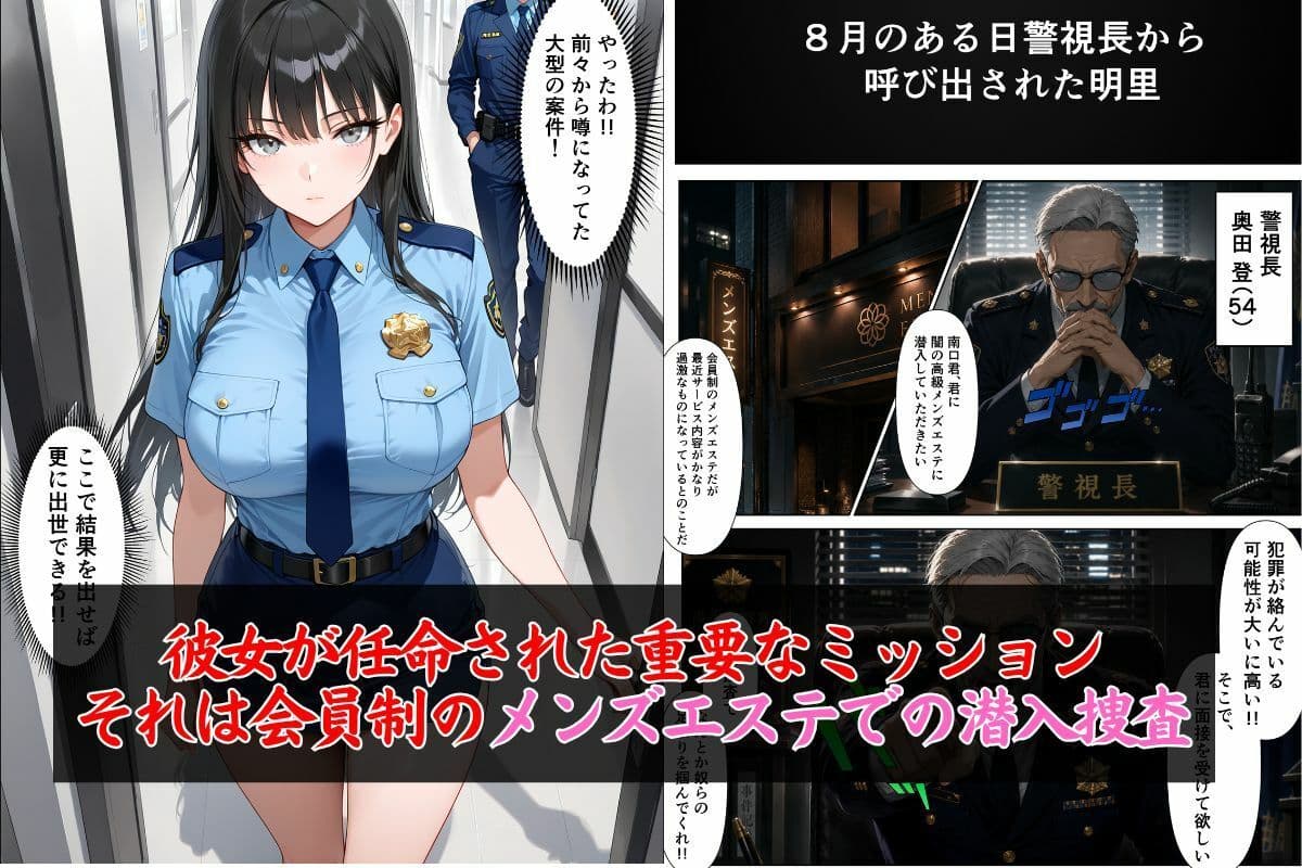 潜入捜査失敗 。〜巨乳女警の淫らな末路〜 サンプル 2