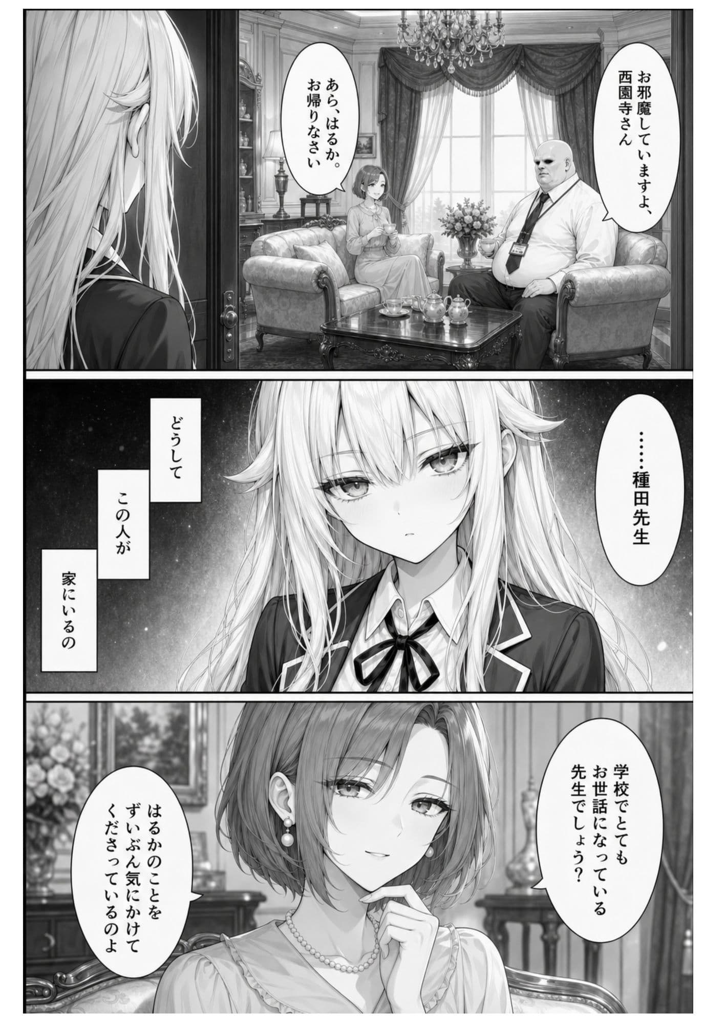 目つきの悪いジト目お嬢様に催●指導は効果ばつぐん! サンプル 7
