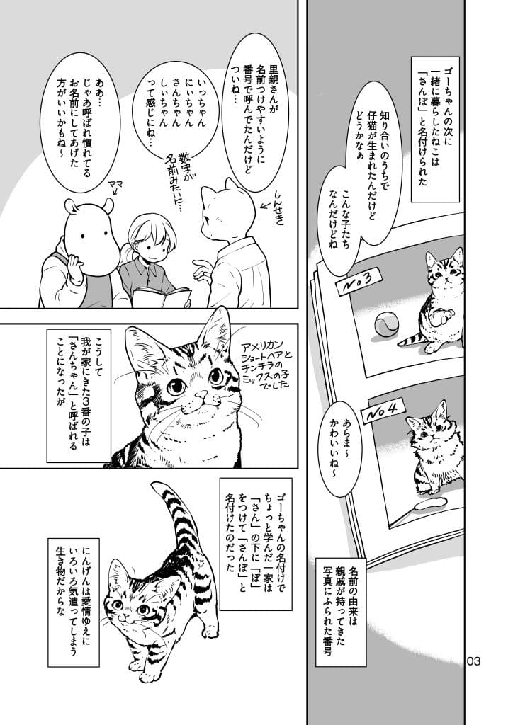 ねこのあれこれ サンプル 3