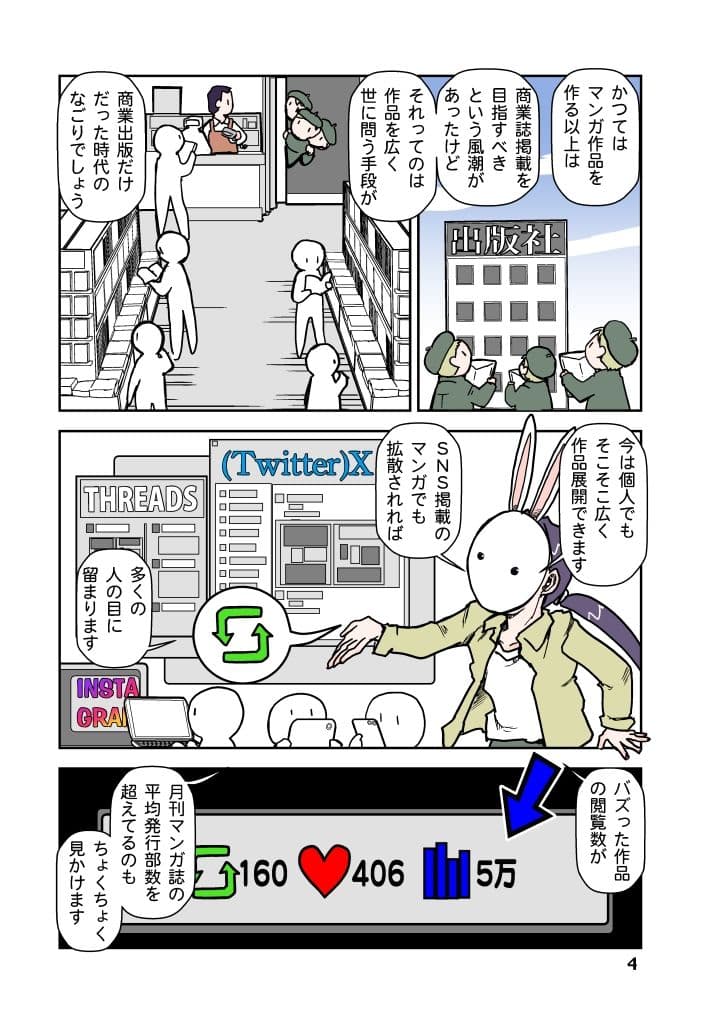 商業出版と自主出版を比較考察してみたら 創作同人電子書籍のススメ2026年 サンプル 4