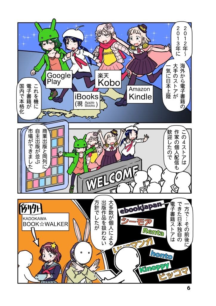 商業出版と自主出版を比較考察してみたら 創作同人電子書籍のススメ2026年 サンプル 6