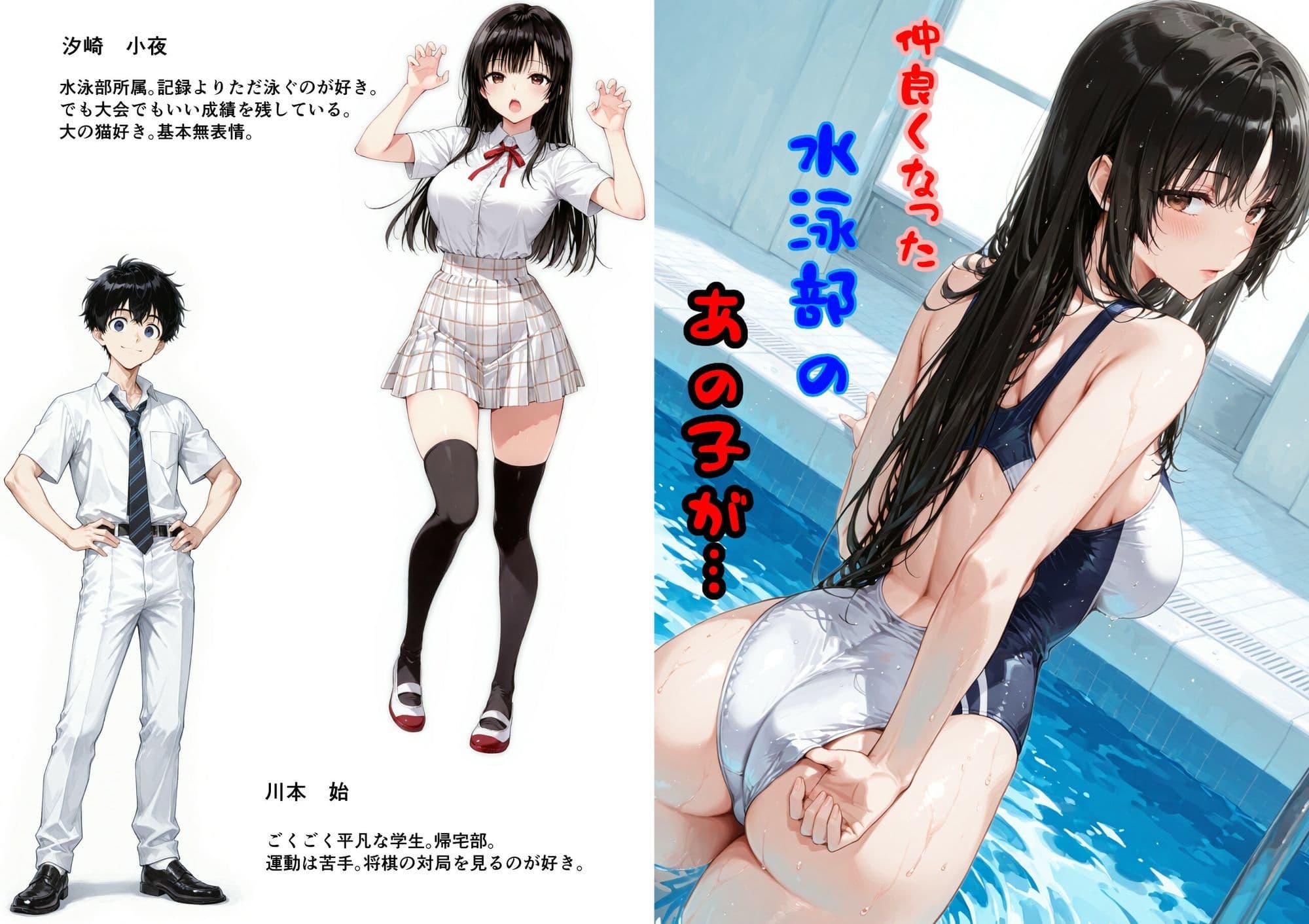 仲良くなった水泳部のあの子が… サンプル 1