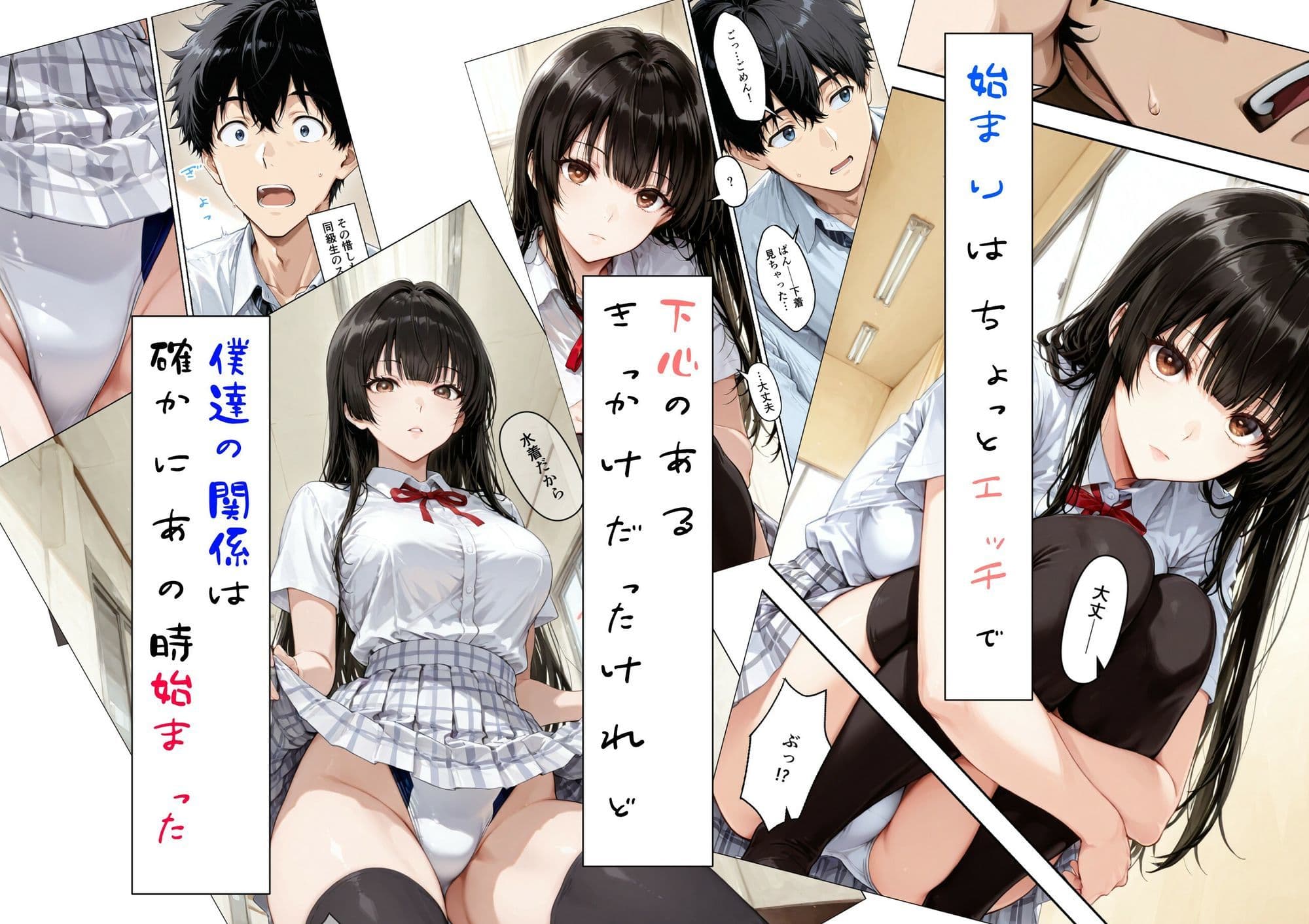 仲良くなった水泳部のあの子が… サンプル 2