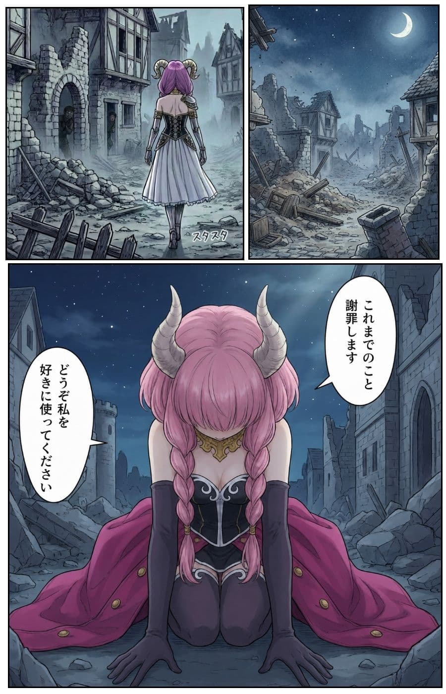 「アウラ、一生人間の肉便器になれ」 サンプル 4