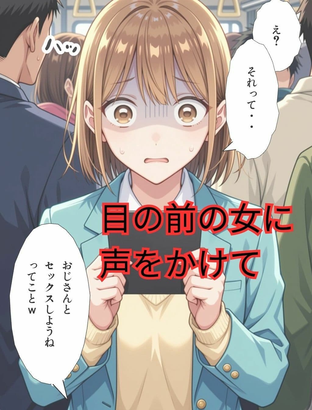 弱者男性救済法(鹿●千夏編) サンプル 2