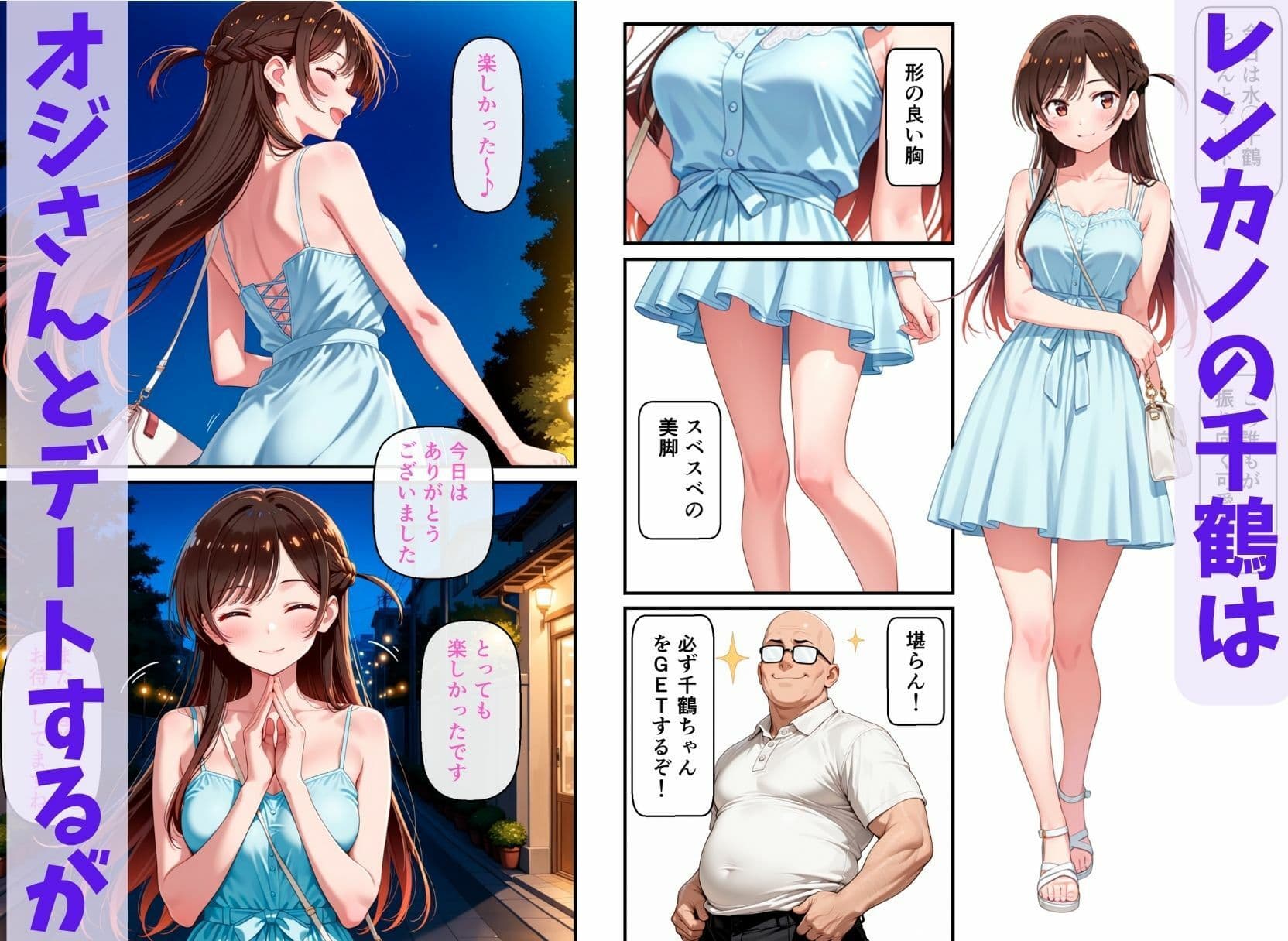 水◯千鶴を洗脳して催●彼女にした サンプル 1