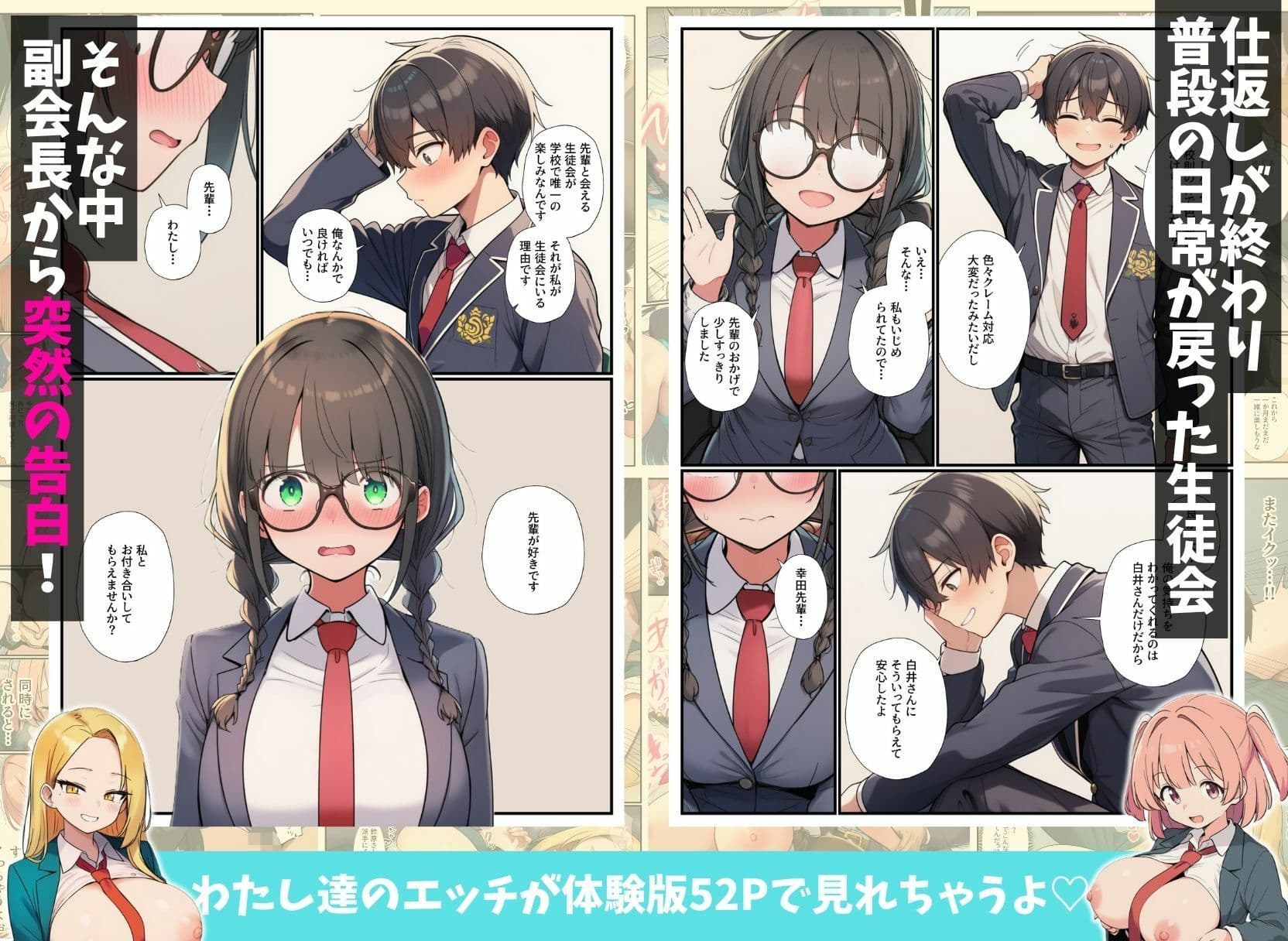 〜名ばかり生徒会長の逆襲〜陰キャの俺をいじめてきた一軍ギャル達を絶対服従させ学園ハーレムを築くまで サンプル 7