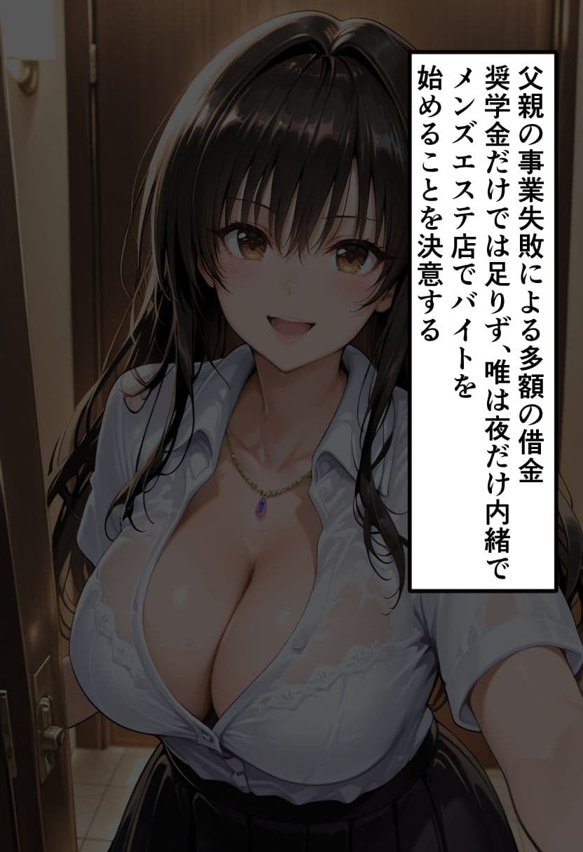 To LOVEる 古◯川唯の秘密メンエスバイト〜ツンツン生徒会長が快楽に負けて種付けされる〜 サンプル 2